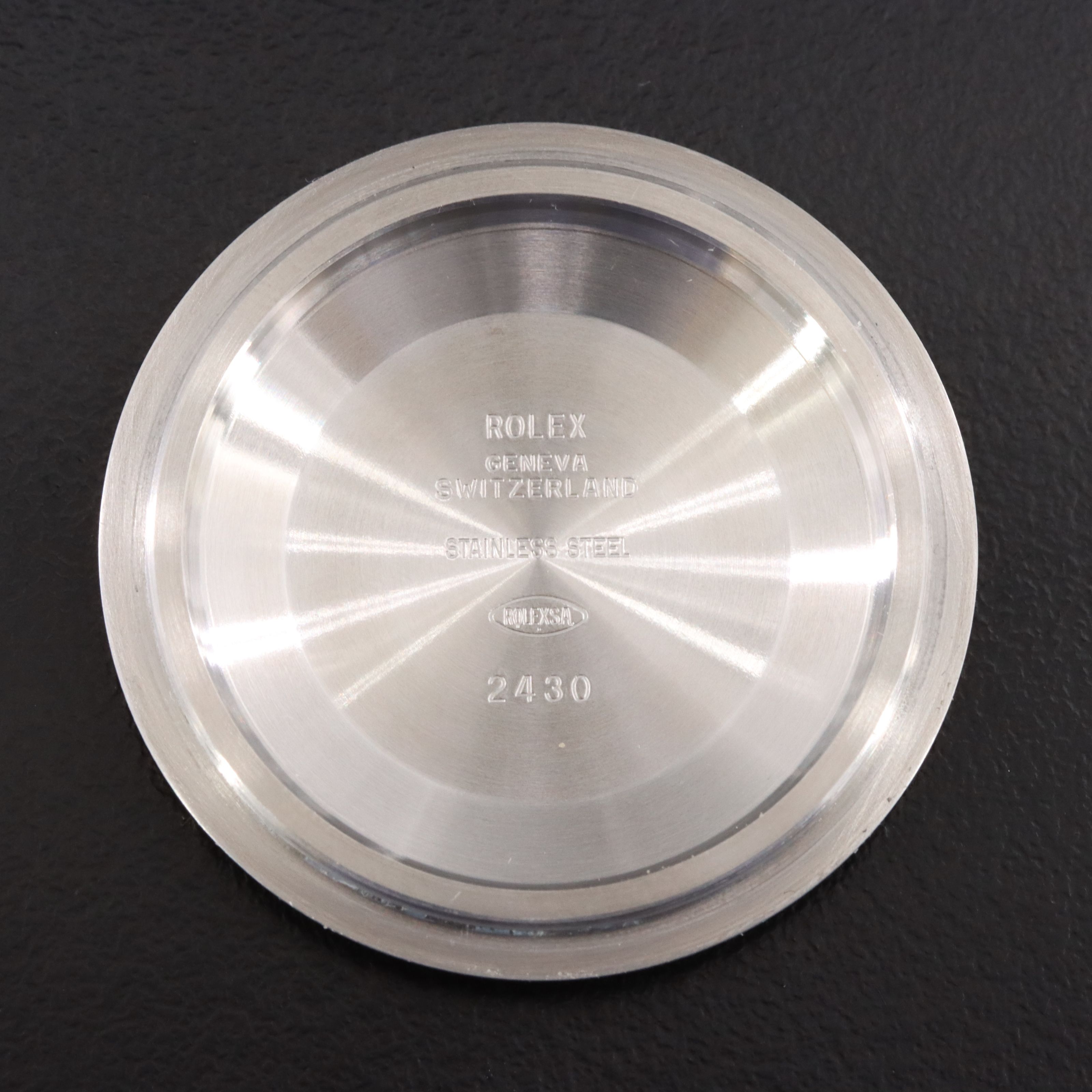 Rolex Oyster Perpetual 114300 Custom Diamond Dial Watch