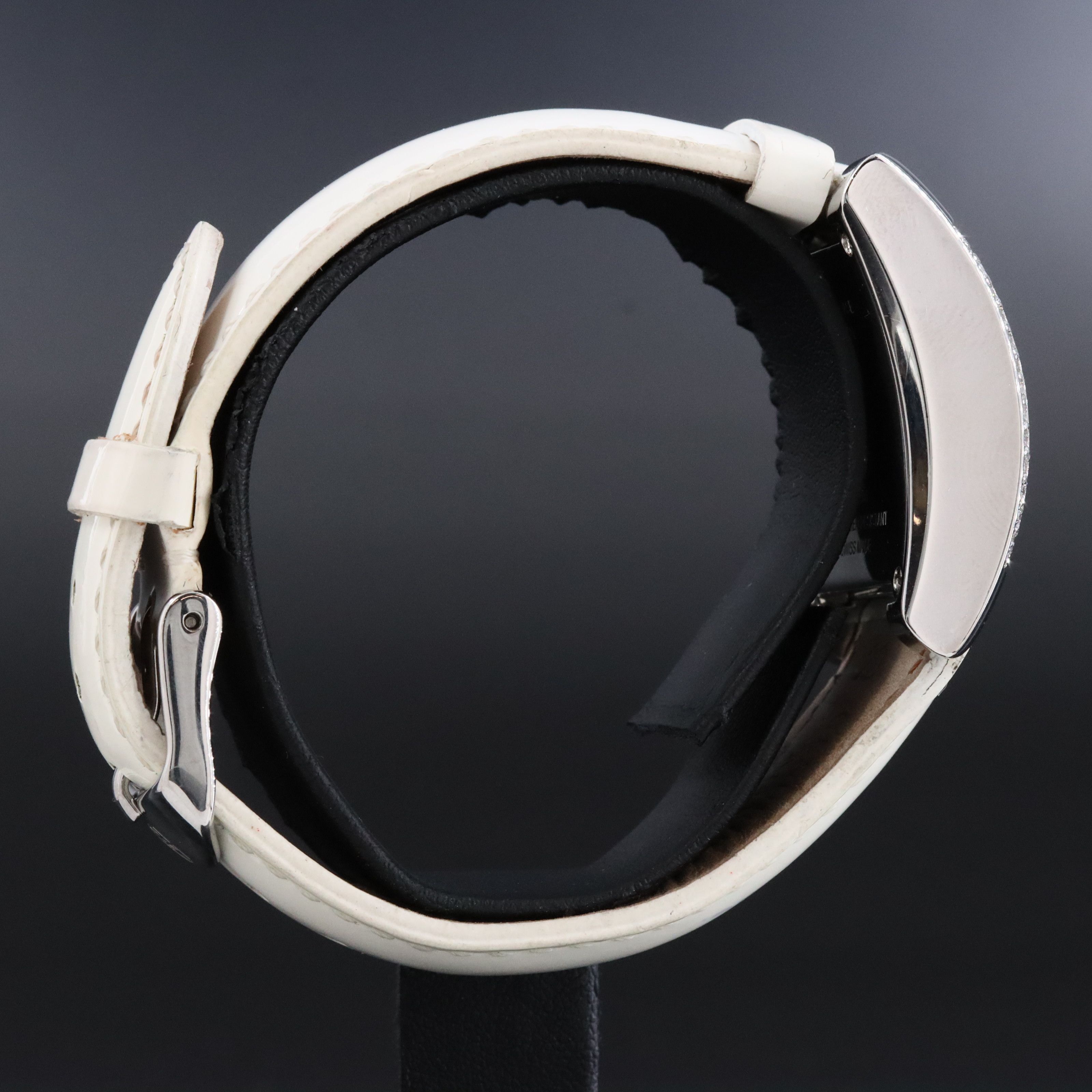 Michele MW2 Diamond Bezel Stainless Steel Swiss Quartz Watch # MW07B01