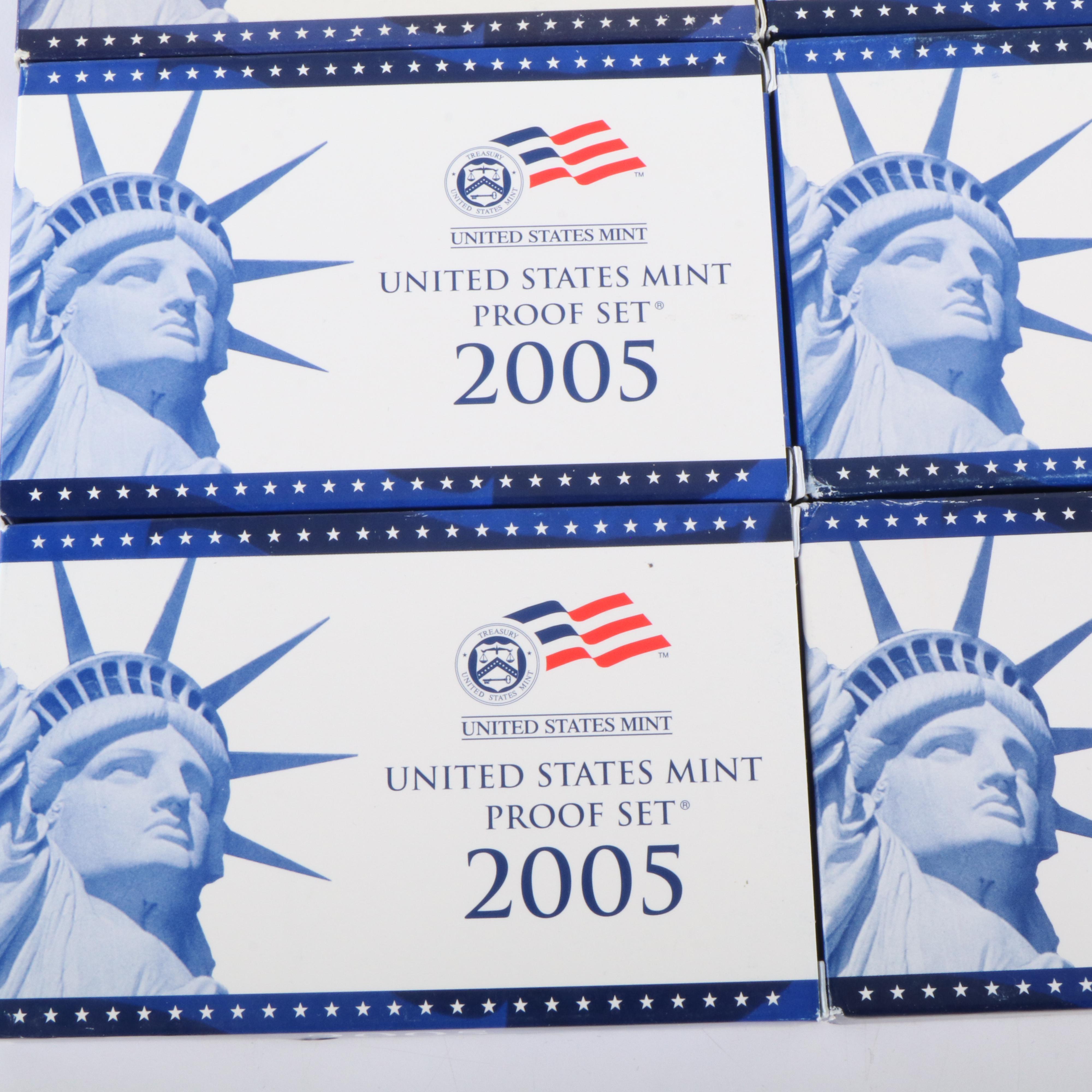 Twelve Modern U.S. Proof Sets