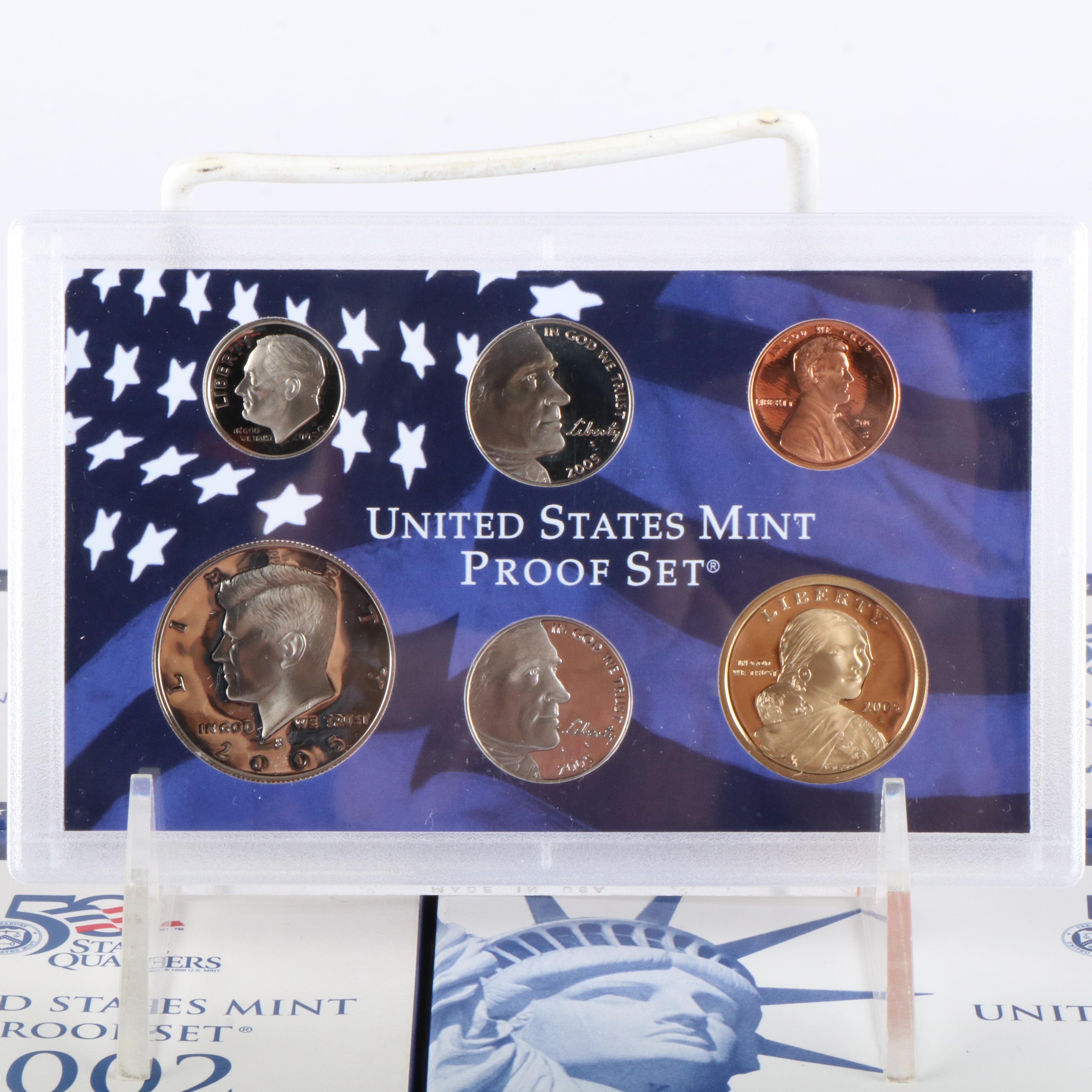 Twelve Modern U.S. Proof Sets