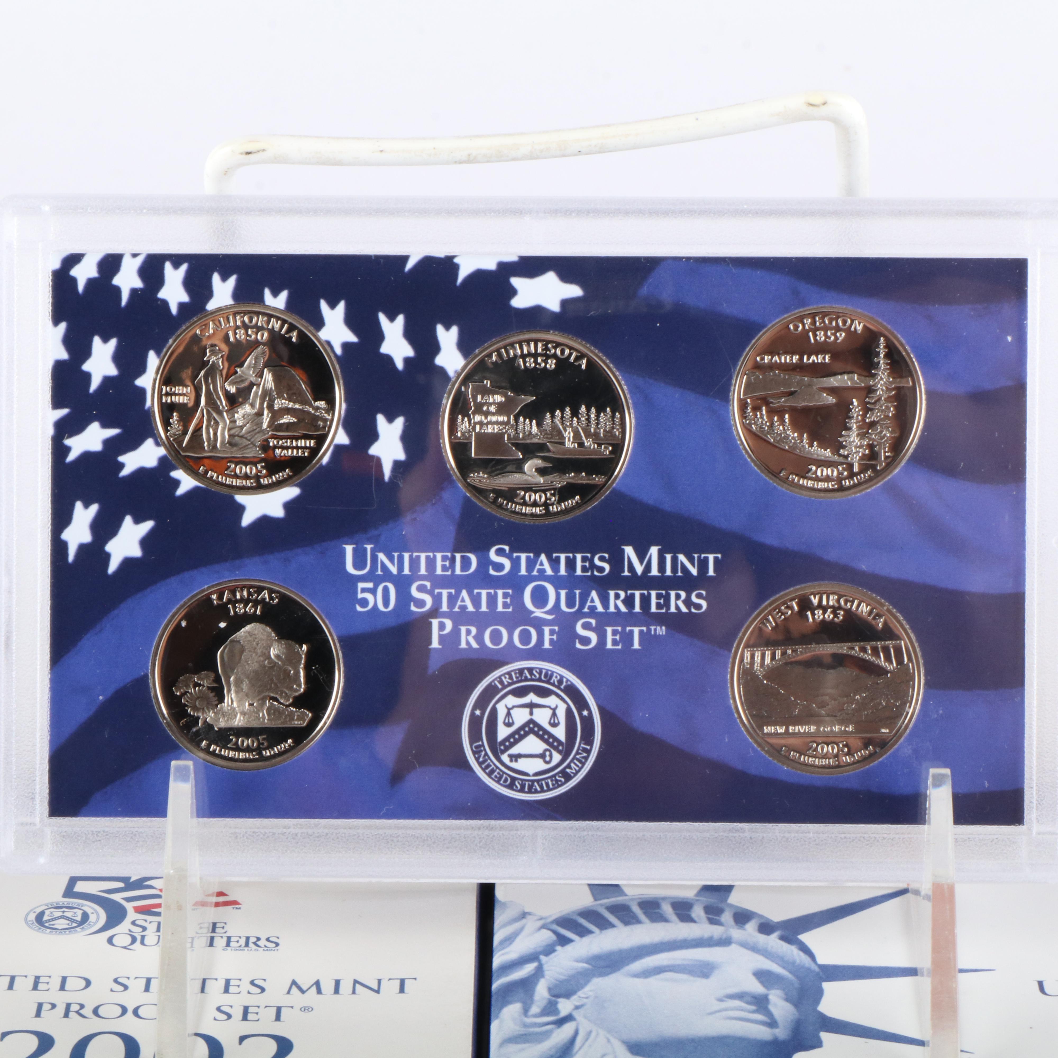 Twelve Modern U.S. Proof Sets