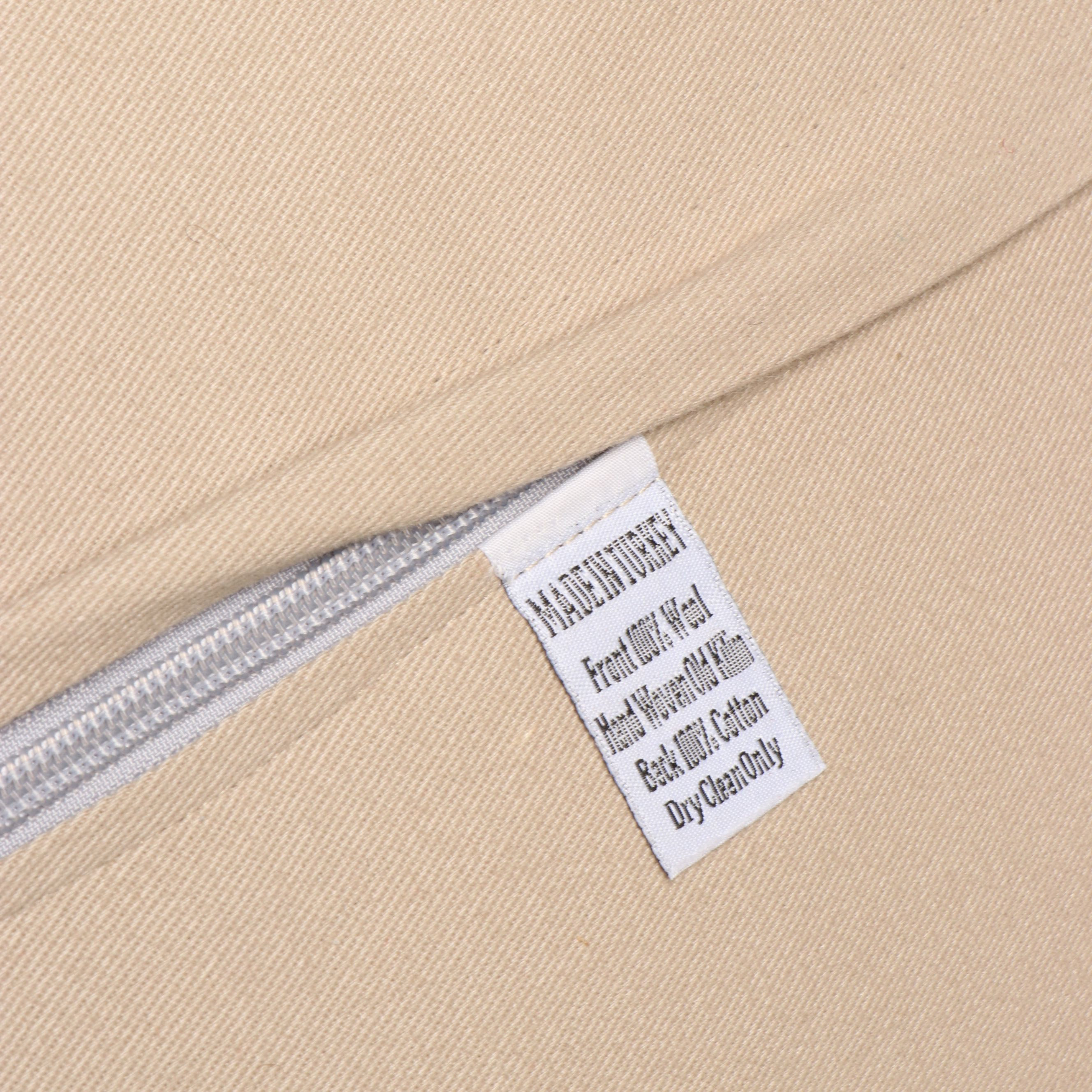 Turkish Woven Wool Decorative Throw Pillows