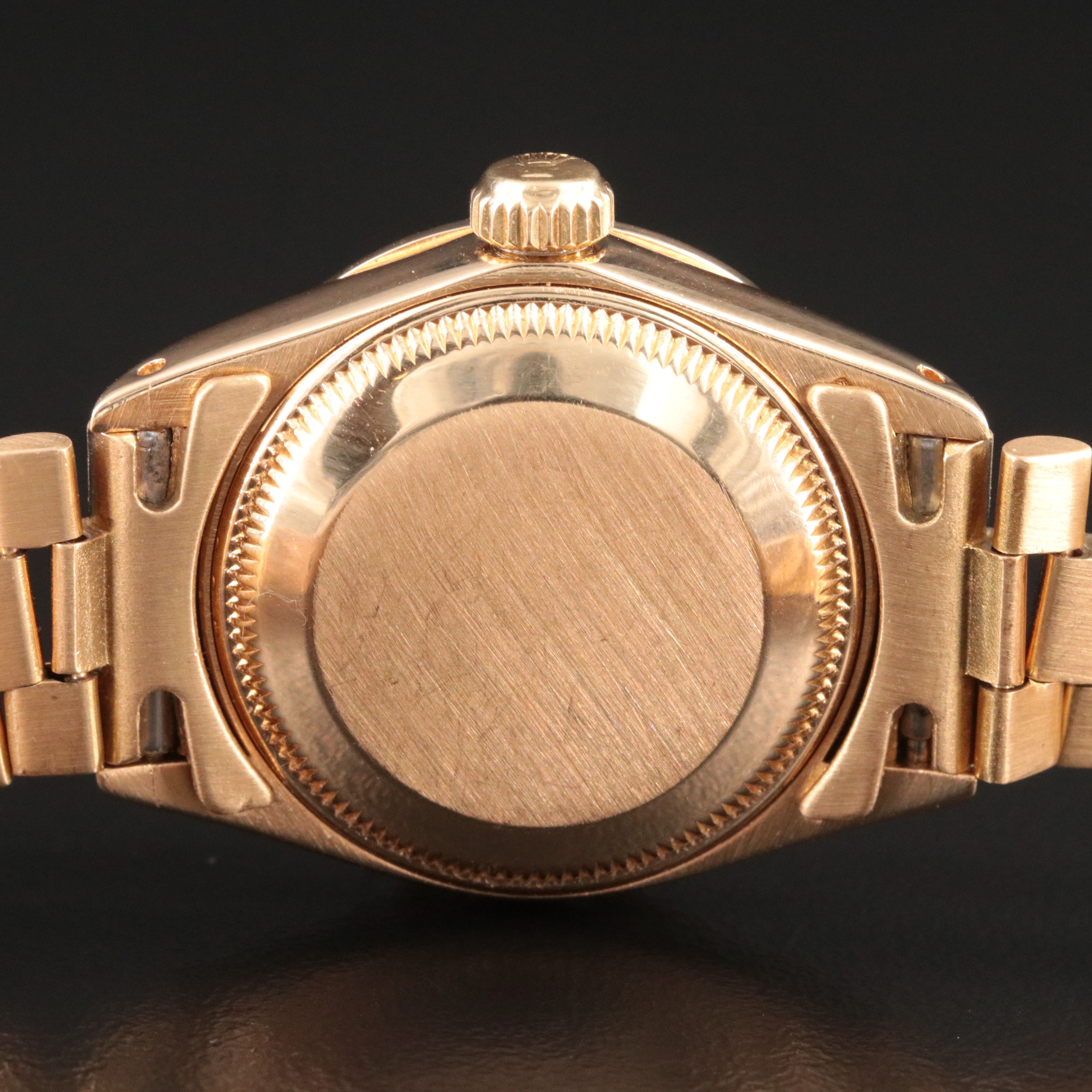 Rolex Datejust 6916 Custom Dial Vintage 18K Watch c.1979