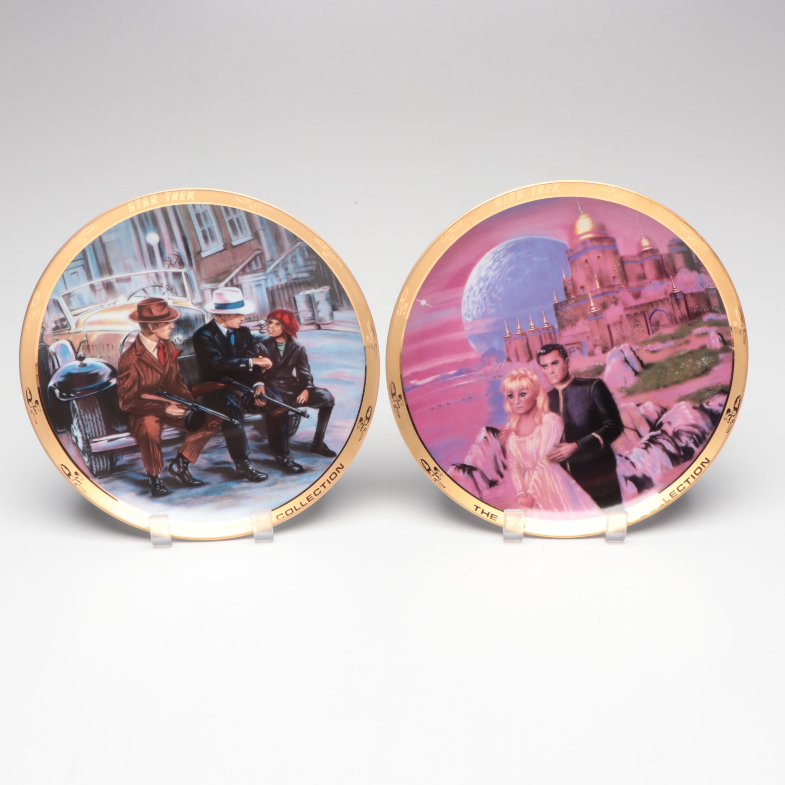"Star Trek" The Commemorative Collection and More Plates