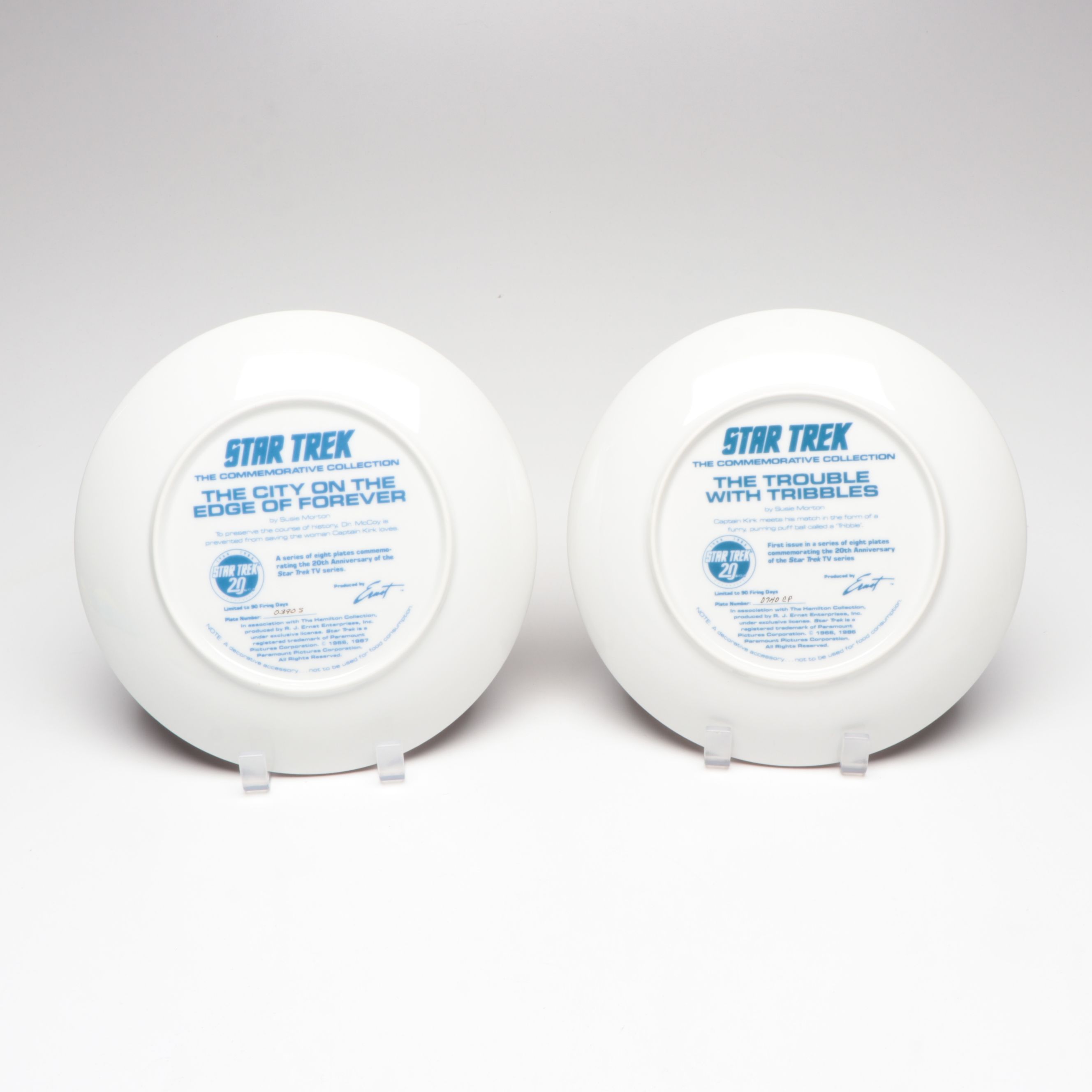 "Star Trek" The Commemorative Collection and More Plates