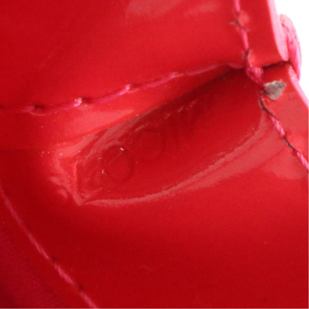 Louis Vuitton Wilshire Handbag in Bright Pink Monogram Vernis Leather