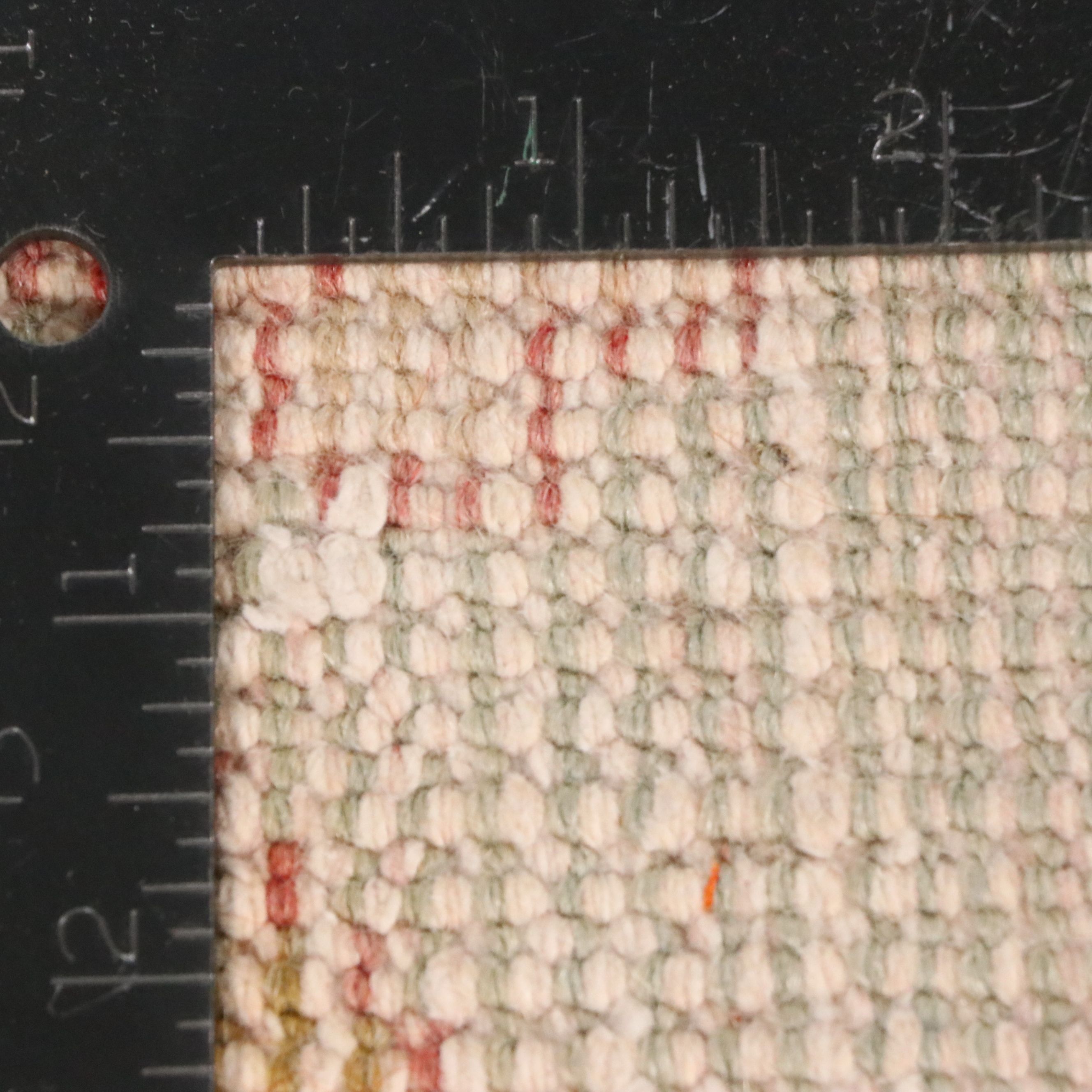 3'9 x 6'10 Hand-Knotted Turkish Oushak Area Rug