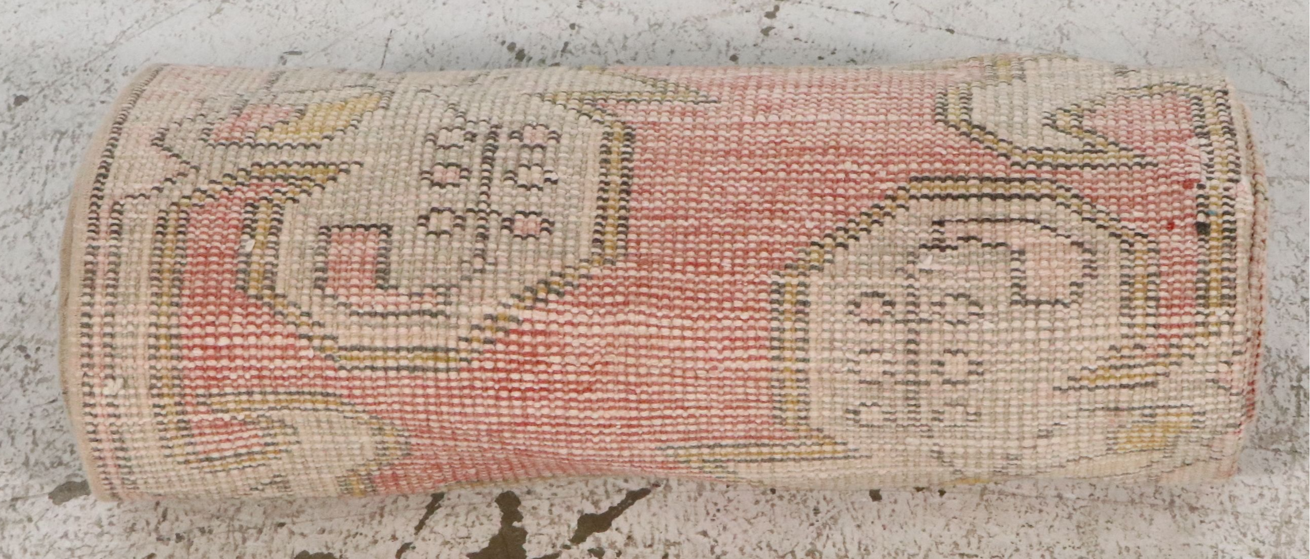 3'9 x 6'10 Hand-Knotted Turkish Oushak Area Rug