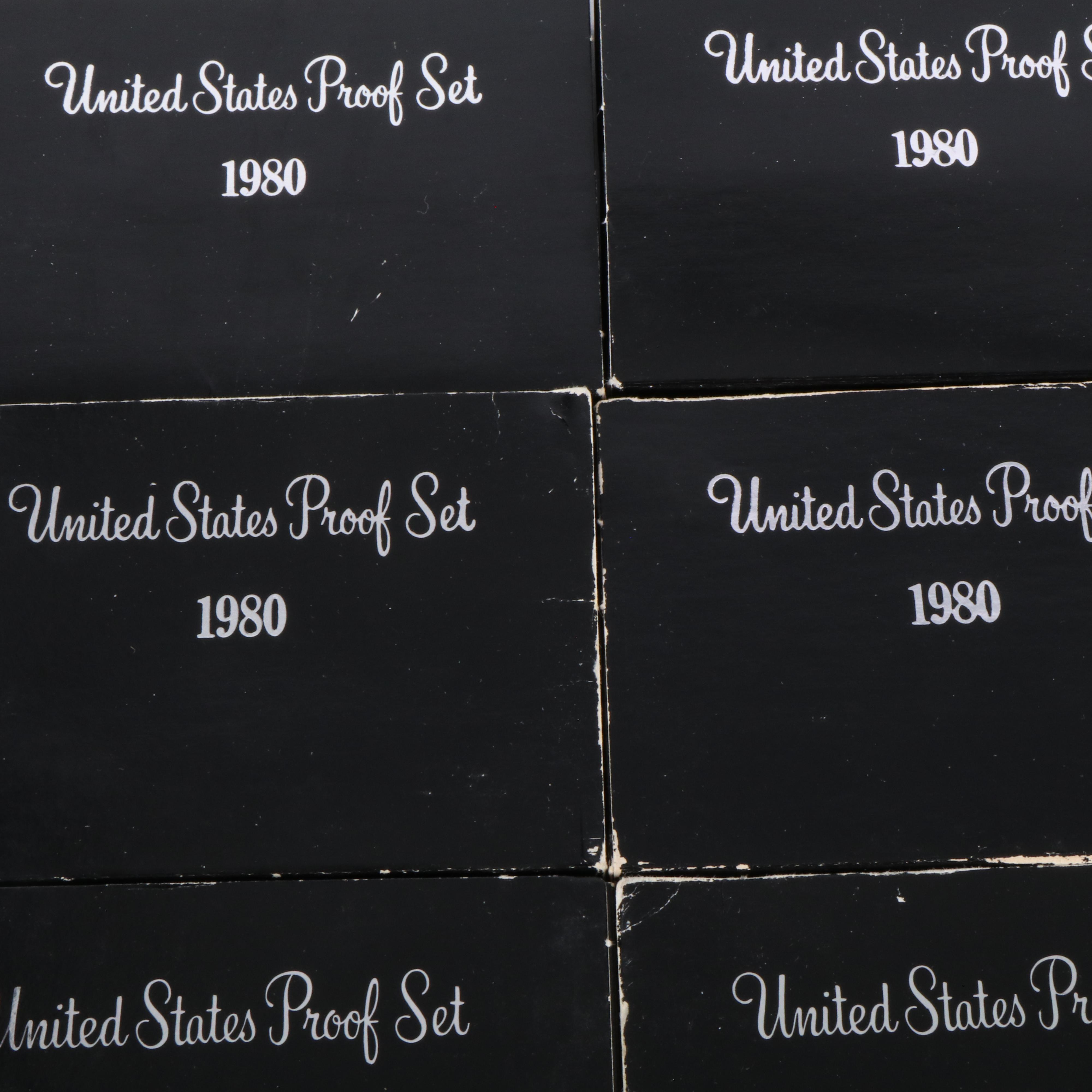 Nineteen U.S.Modern Proof Sets