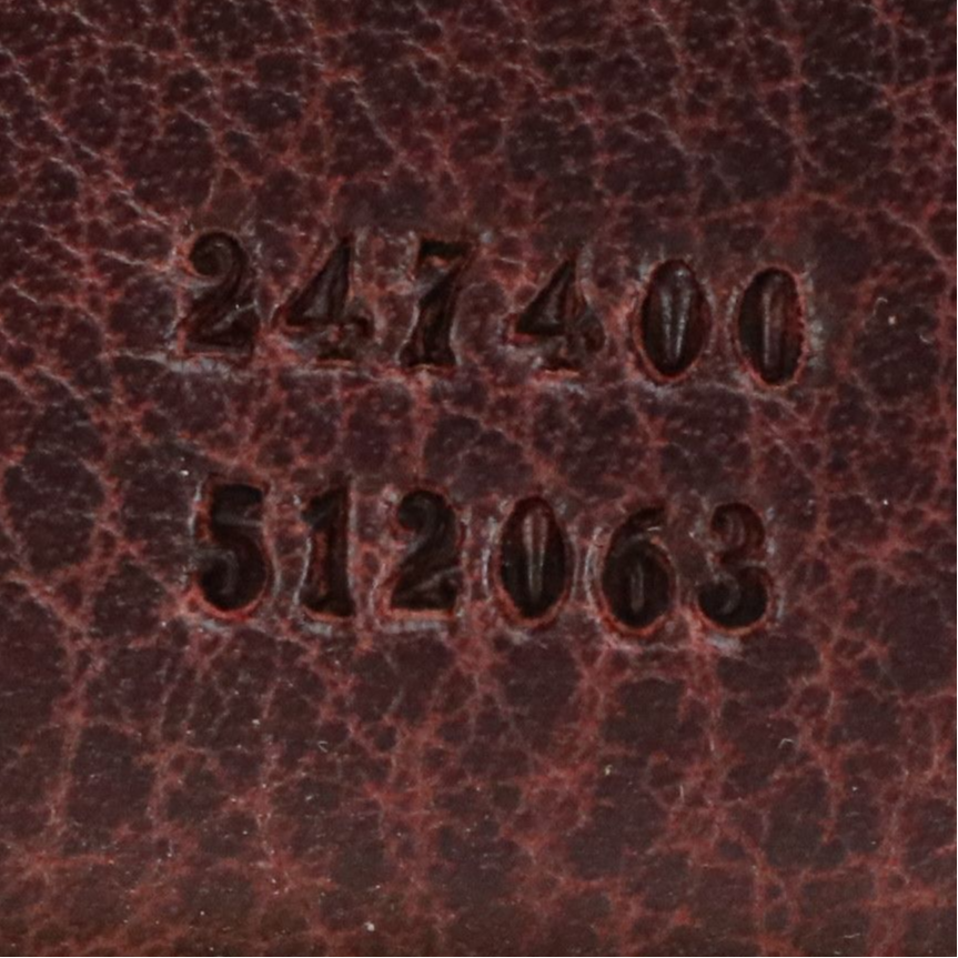 Gucci Charlotte Hobo Crossbody Bag in Brown Leather