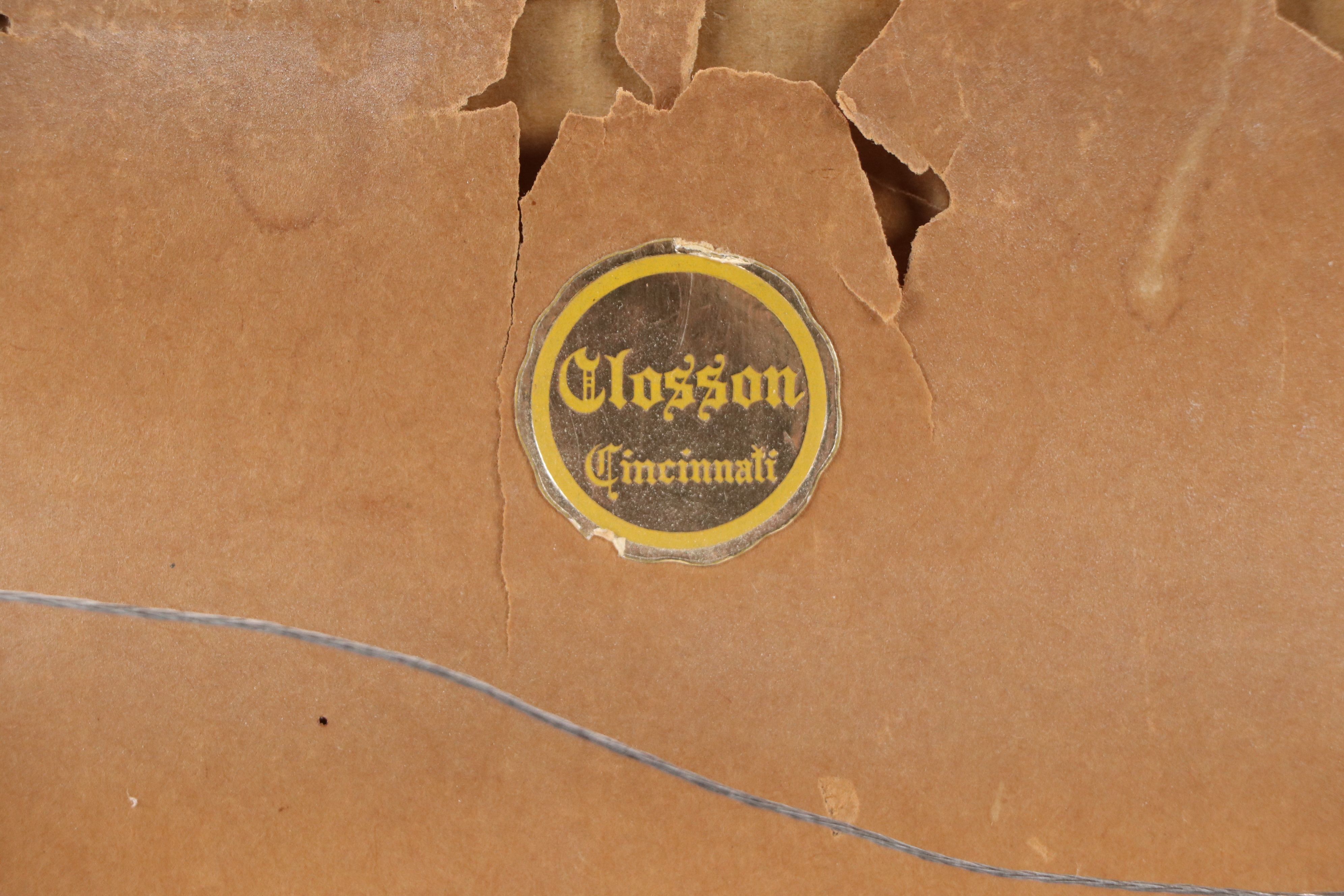 Attrib. Takahashi Shōtei Shin Hanga Woodblock "Rain on Izumi Bridge," Circa 1930