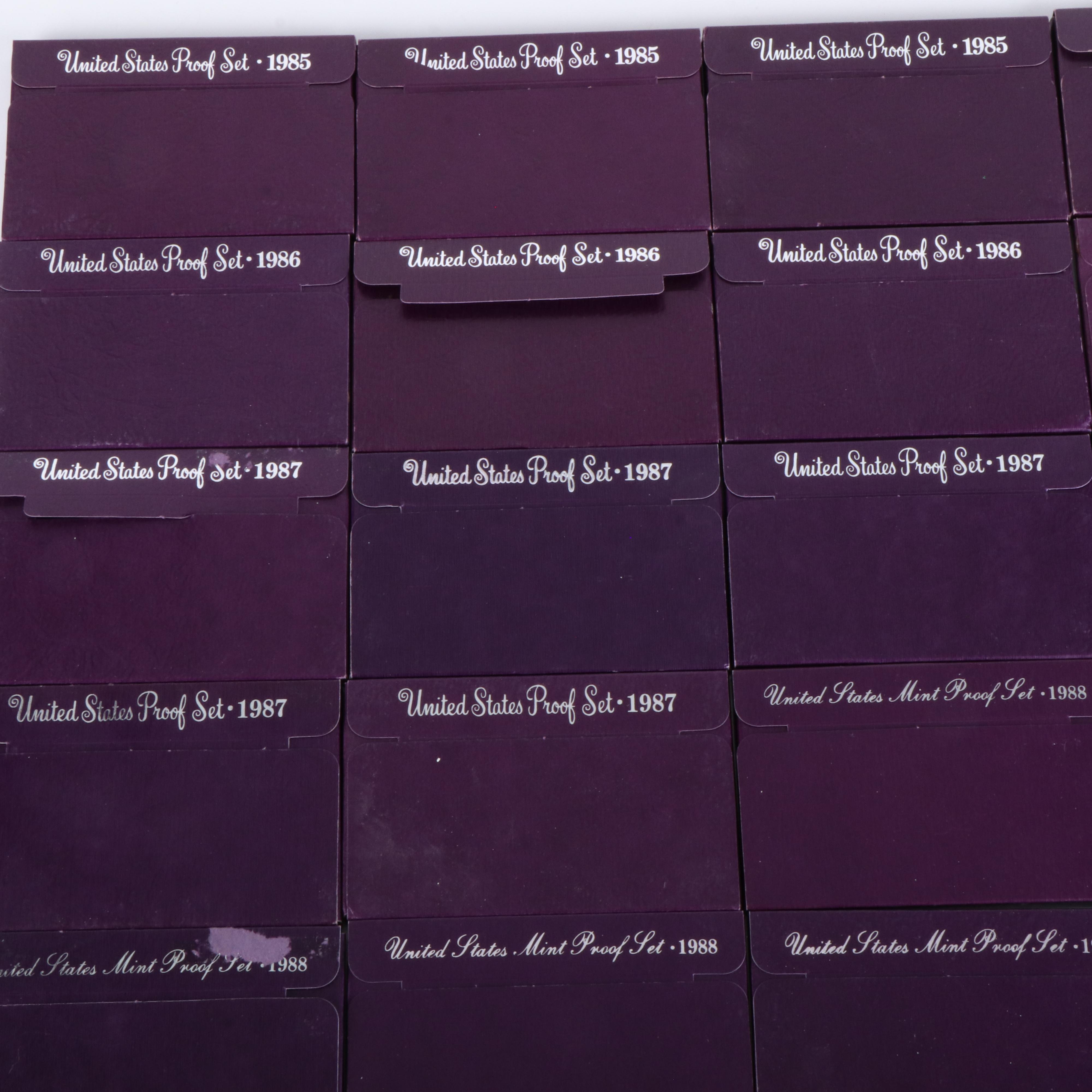 Thirty-Five U.S.Modern  Proof Sets