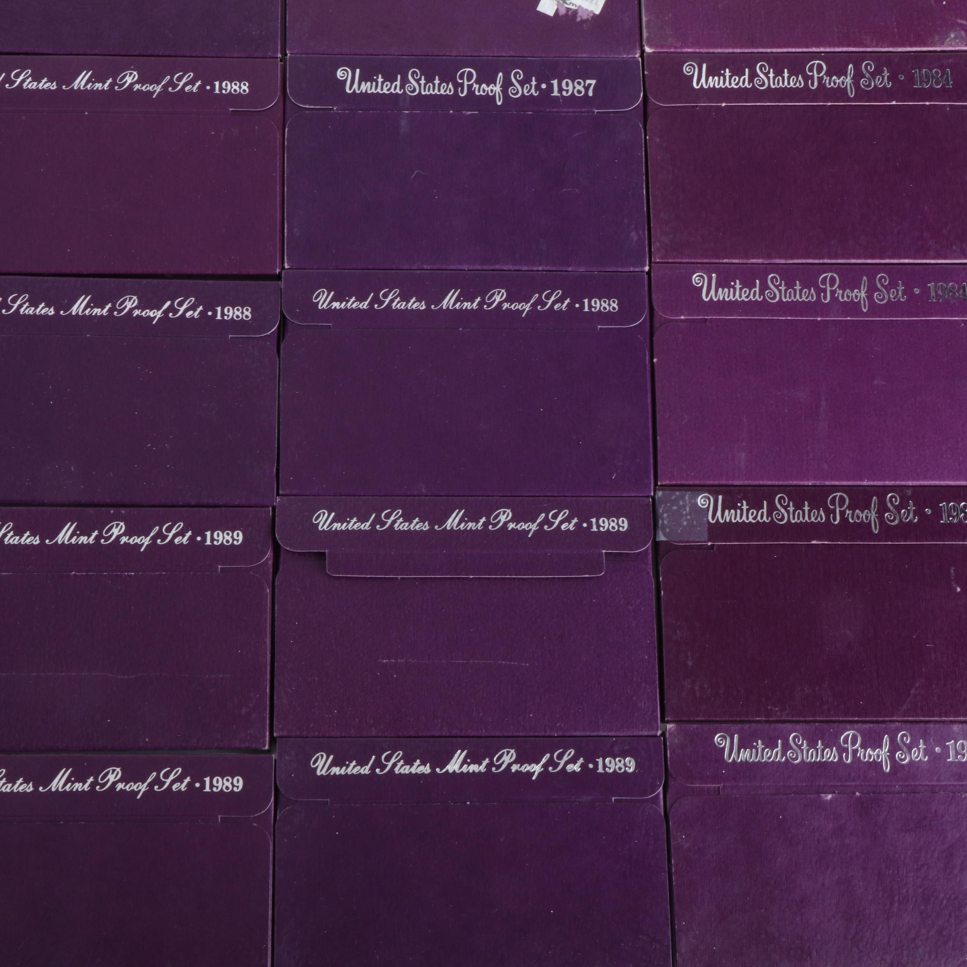 Thirty-Five U.S.Modern  Proof Sets