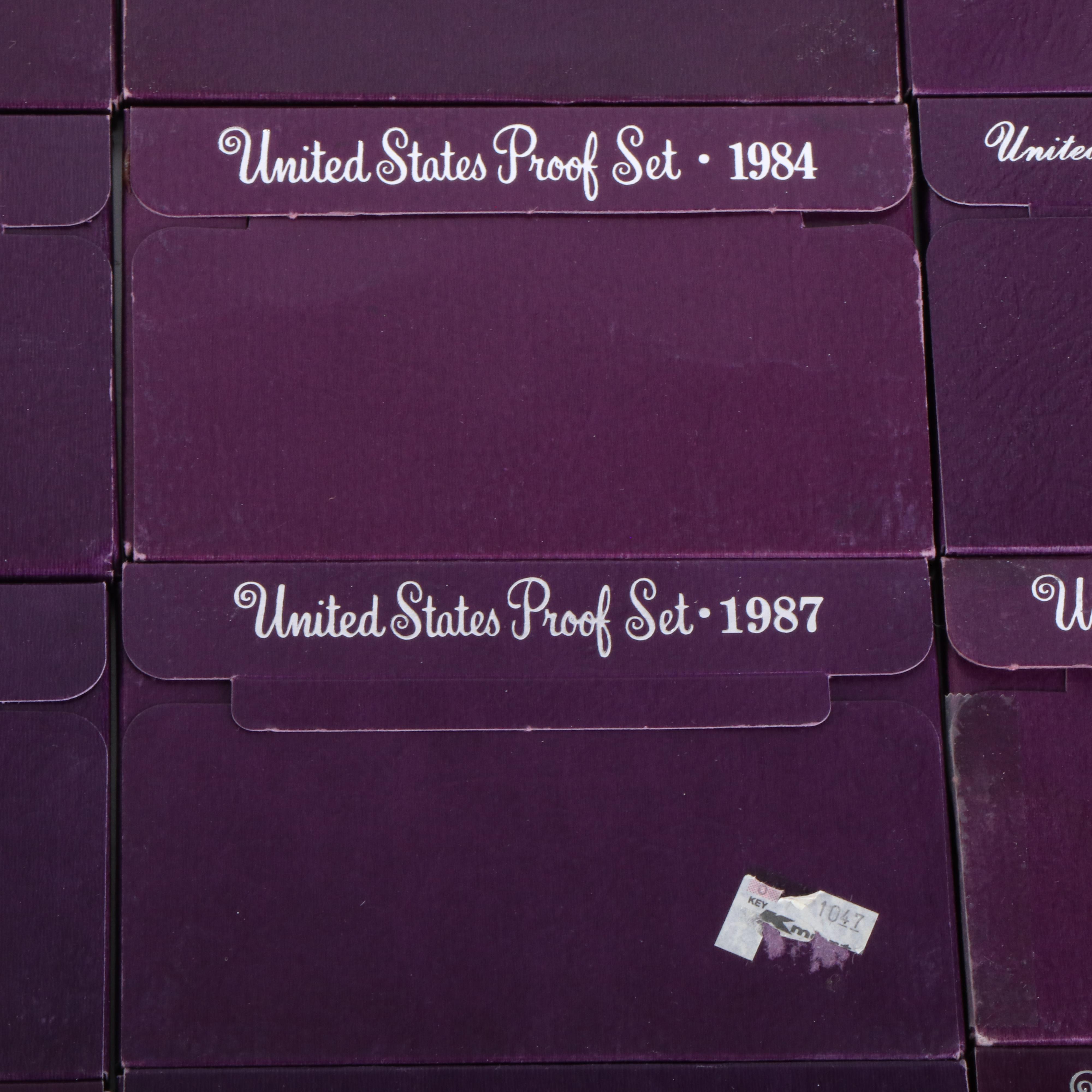 Thirty-Five U.S.Modern  Proof Sets