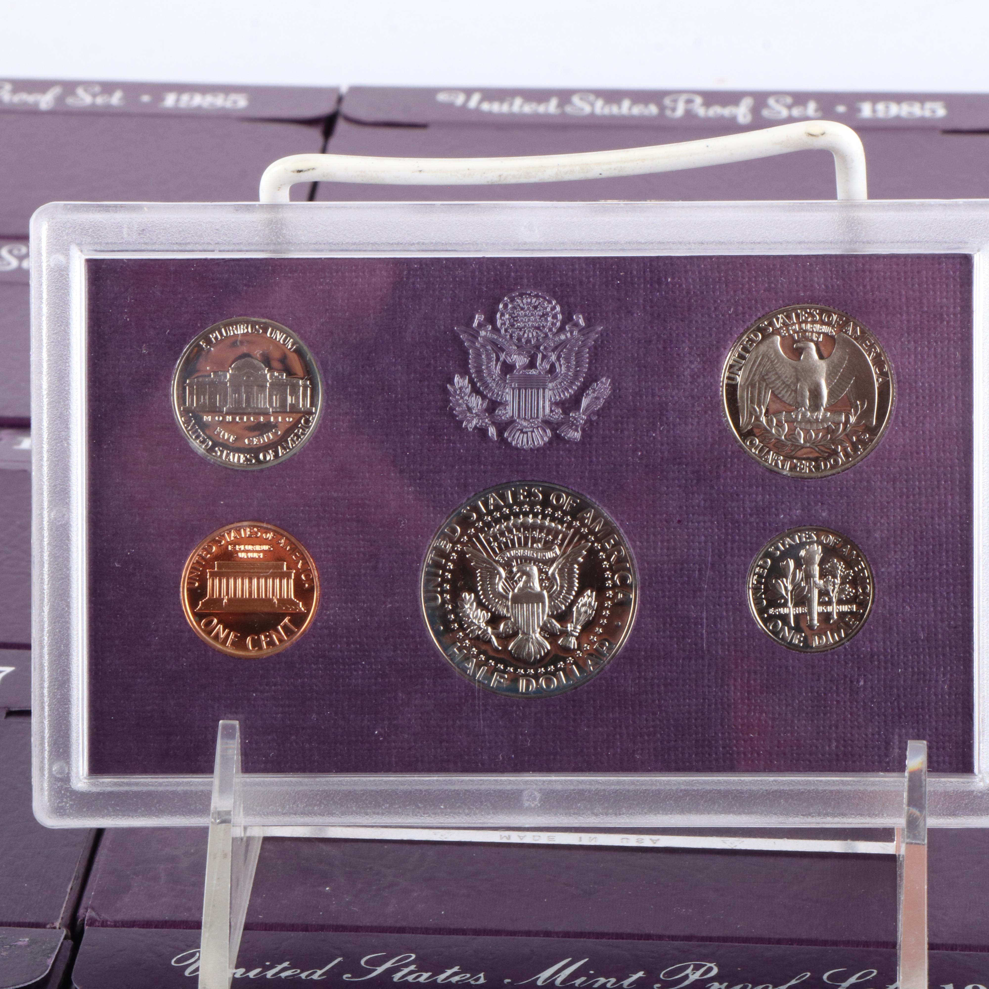 Thirty-Five U.S.Modern  Proof Sets