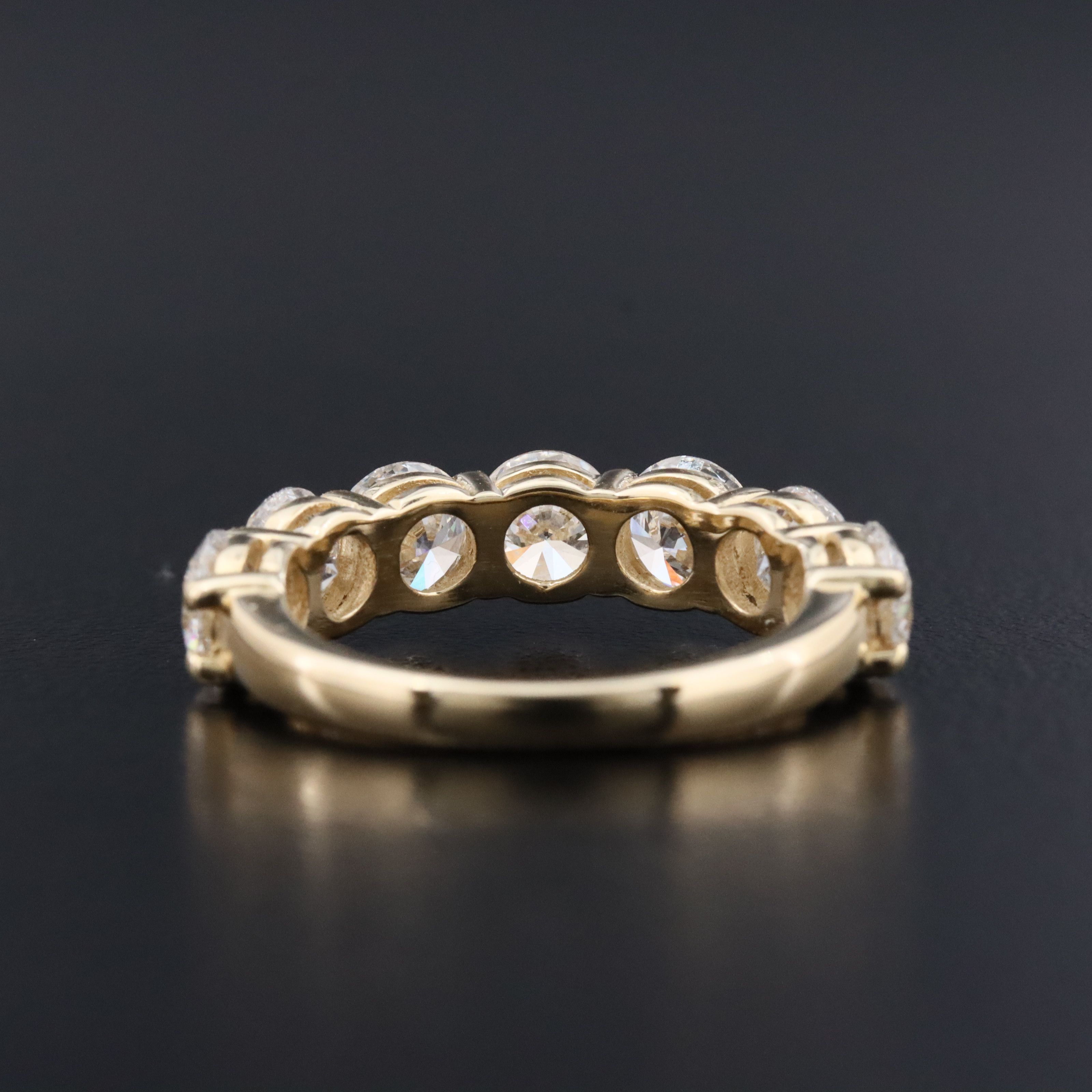 14K 3.36 CTW Lab Grown Diamond Ring with IGI Jewelry Report