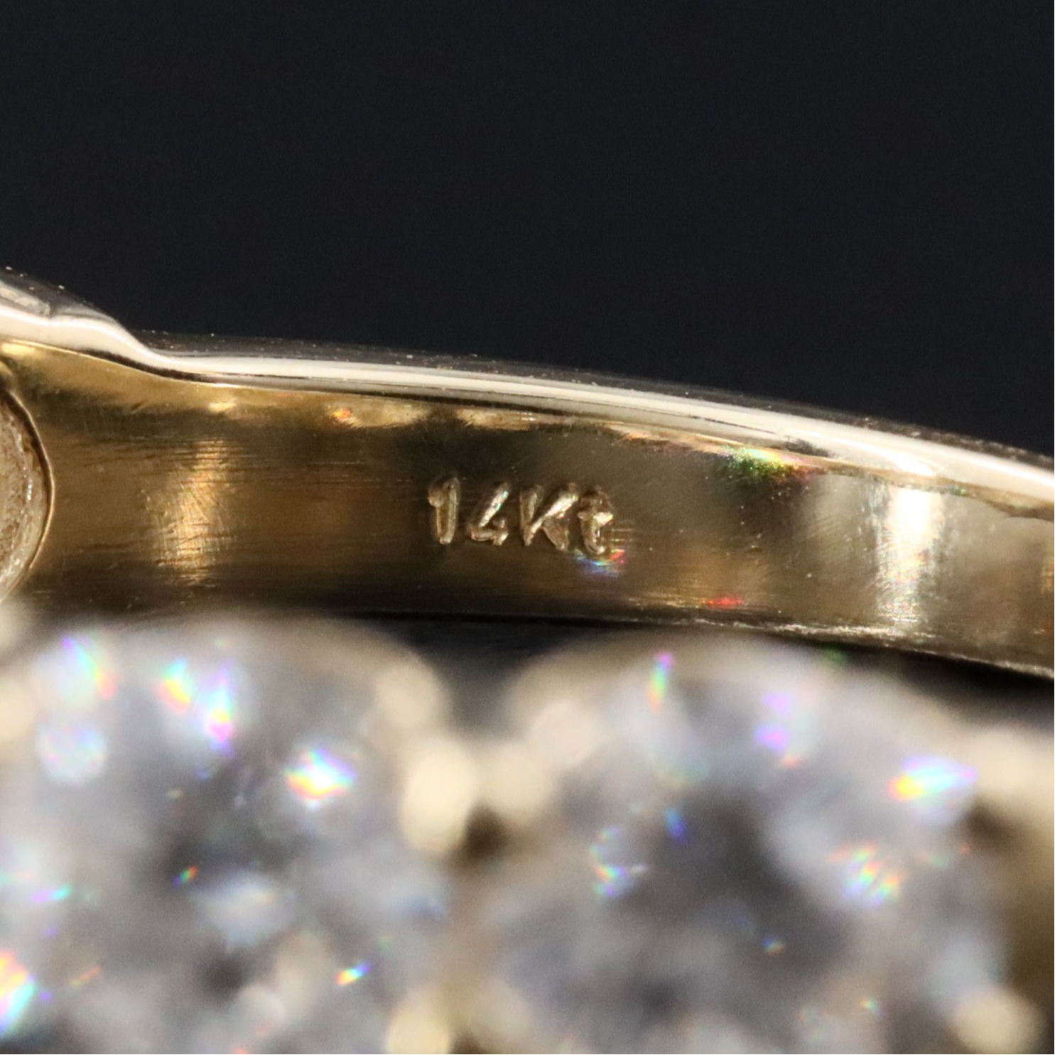 14K 3.36 CTW Lab Grown Diamond Ring with IGI Jewelry Report