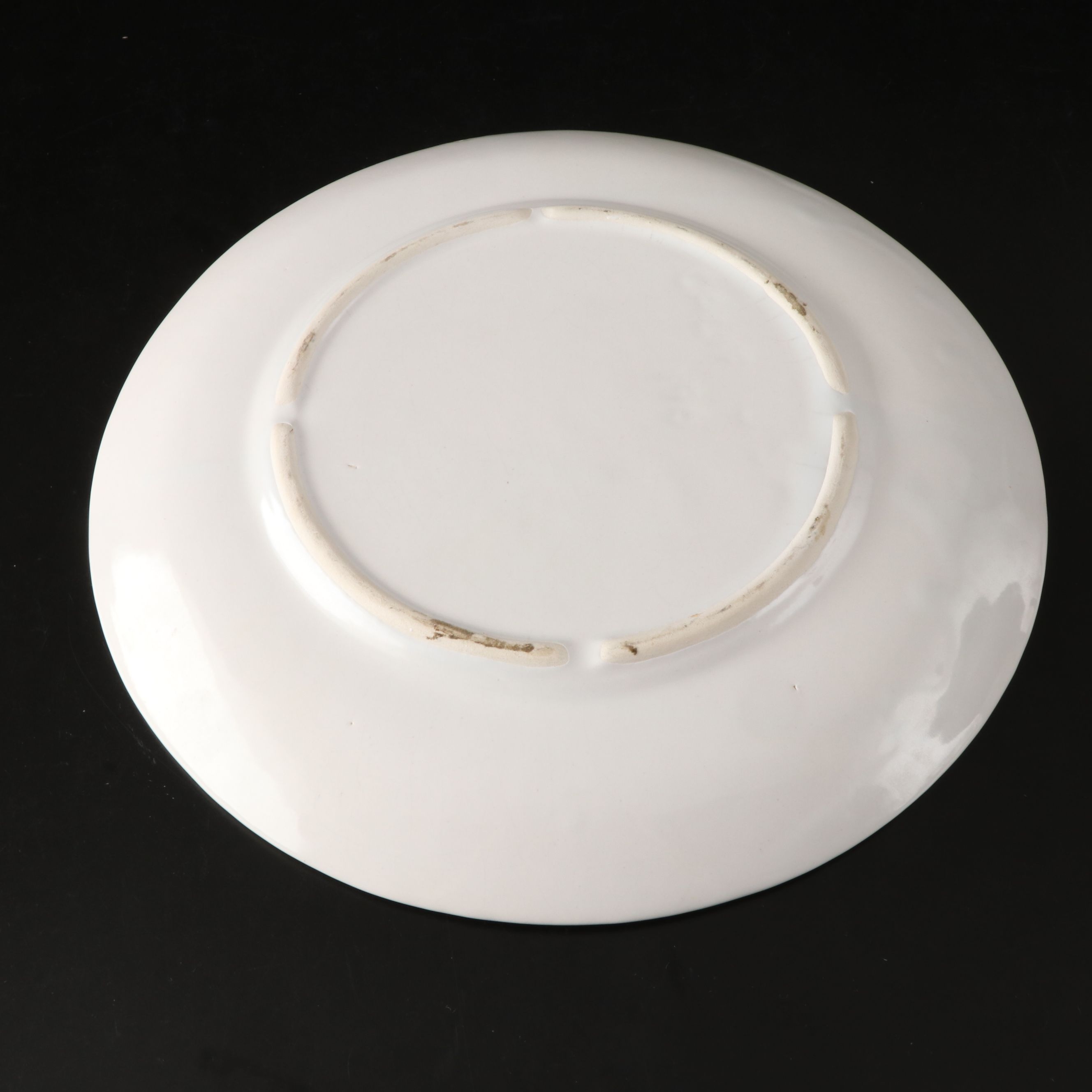 California Pottery White Ribbed Soup Tureen, Mid to Late 20th Century