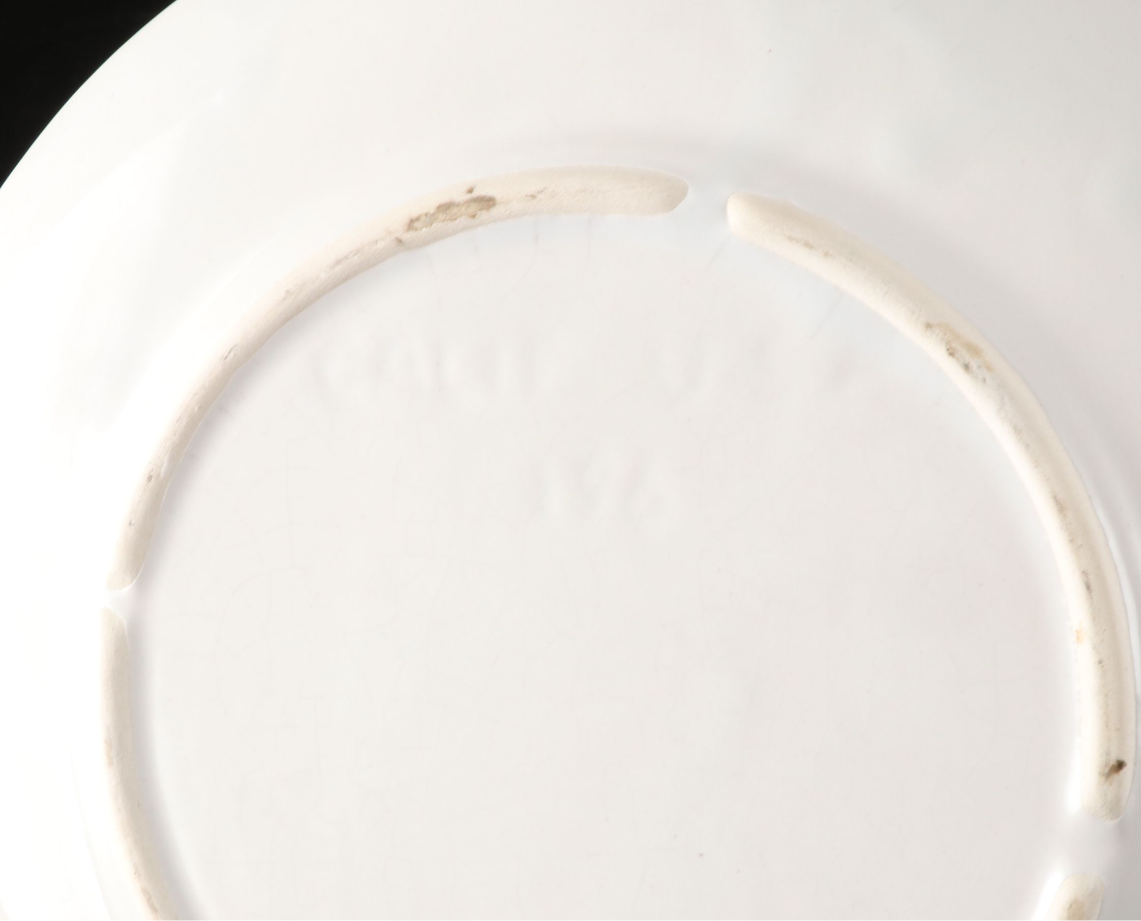 California Pottery White Ribbed Soup Tureen, Mid to Late 20th Century