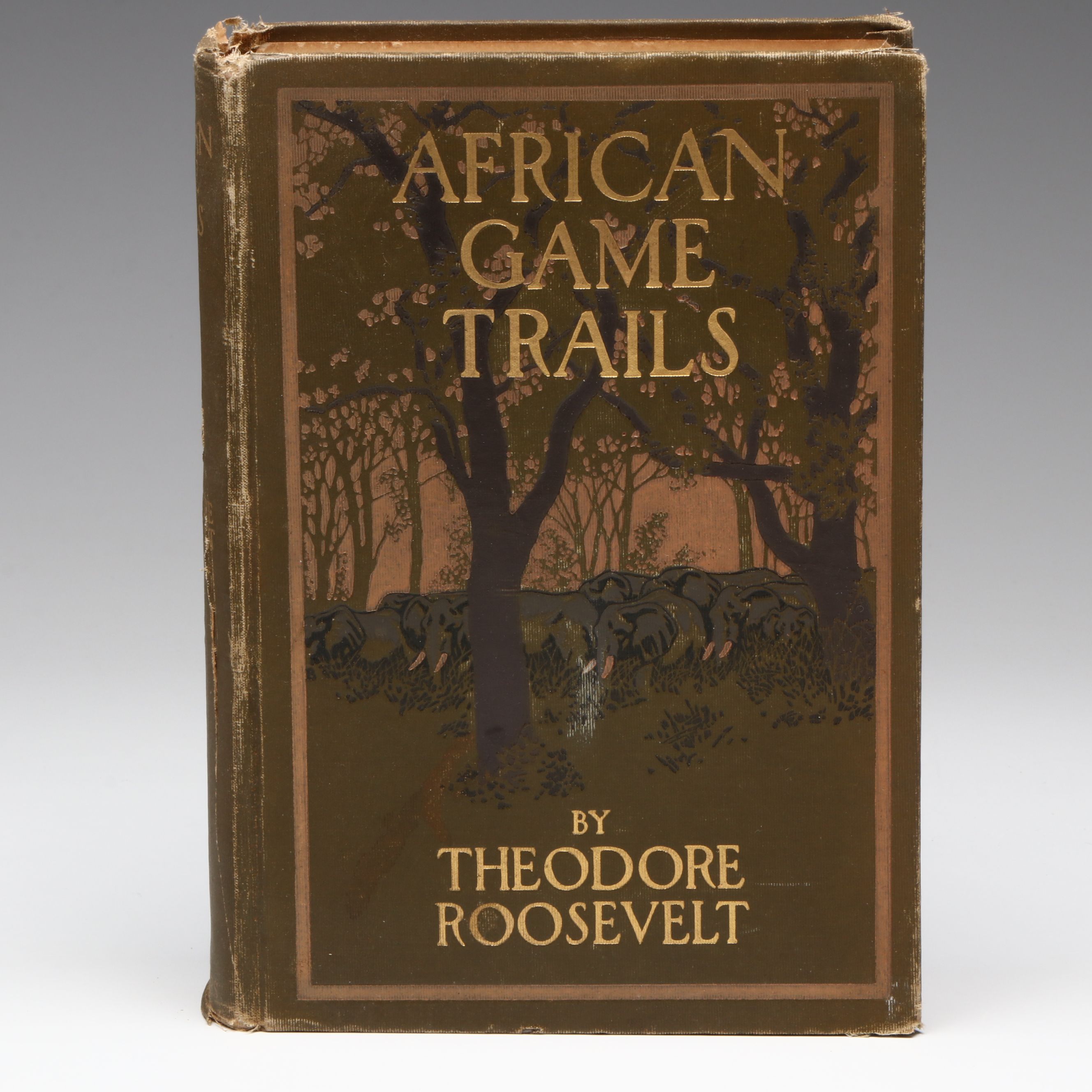First Trade Edition "African Game Trails" by Theodore Roosevelt, 1910