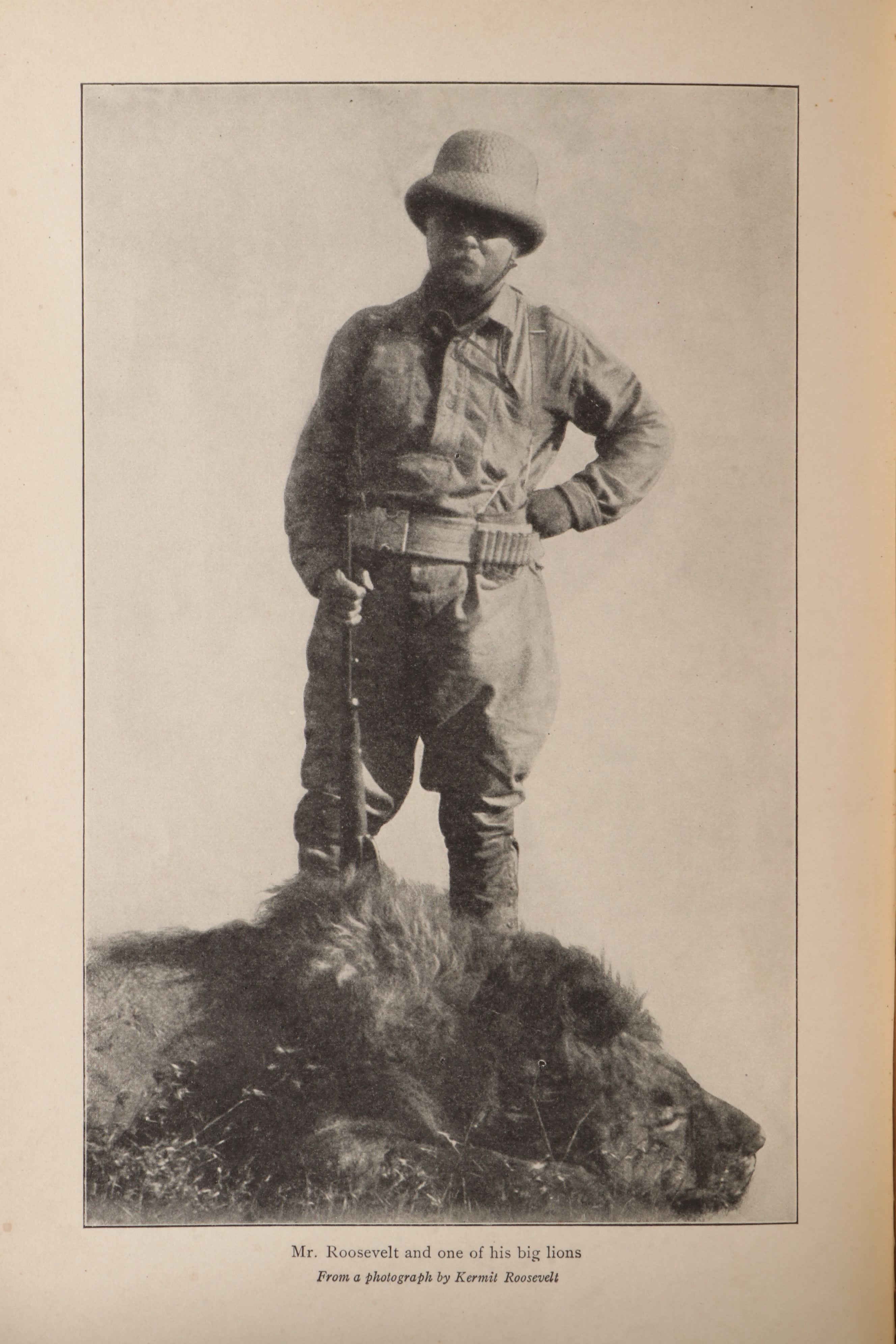 First Trade Edition "African Game Trails" by Theodore Roosevelt, 1910