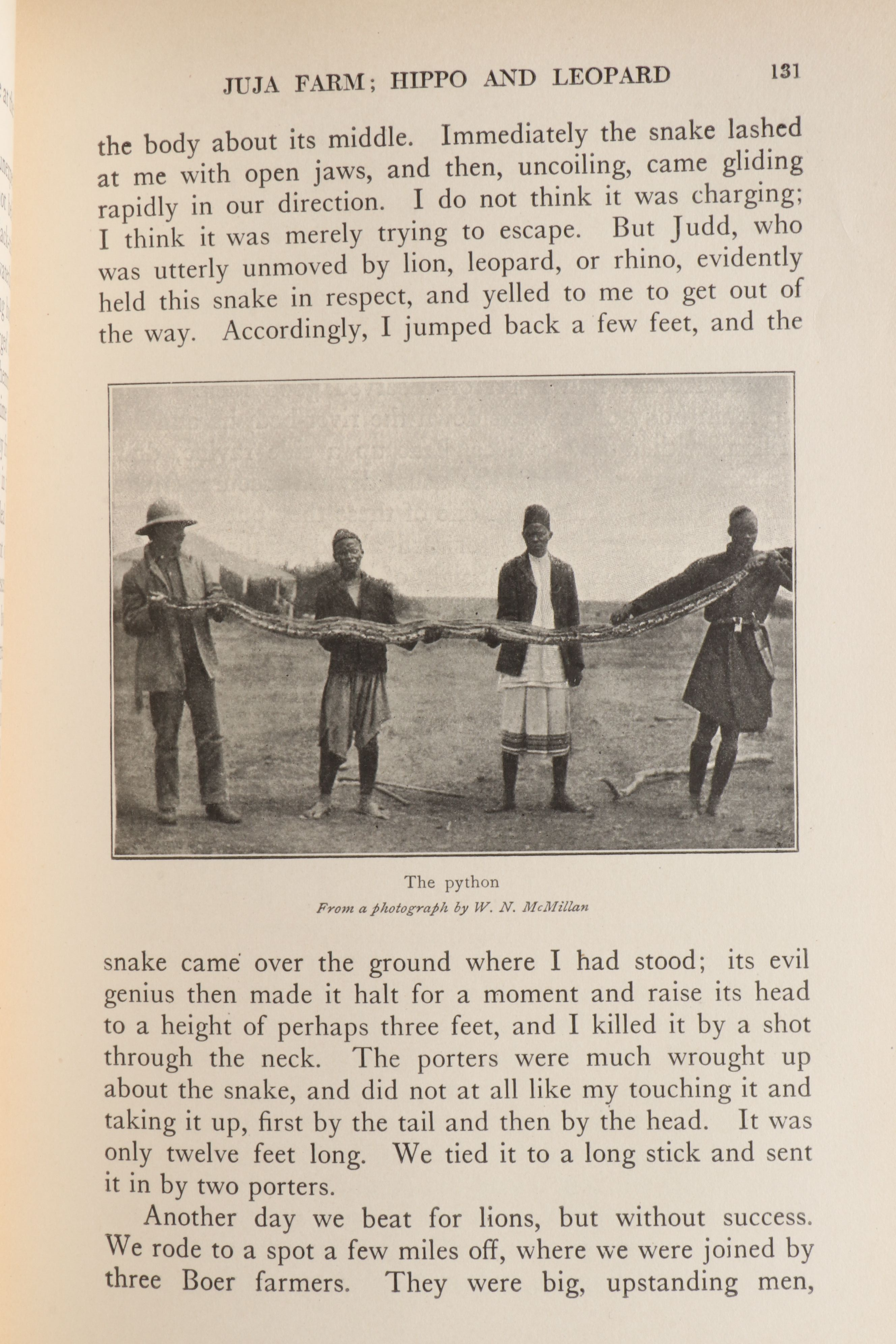 First Trade Edition "African Game Trails" by Theodore Roosevelt, 1910