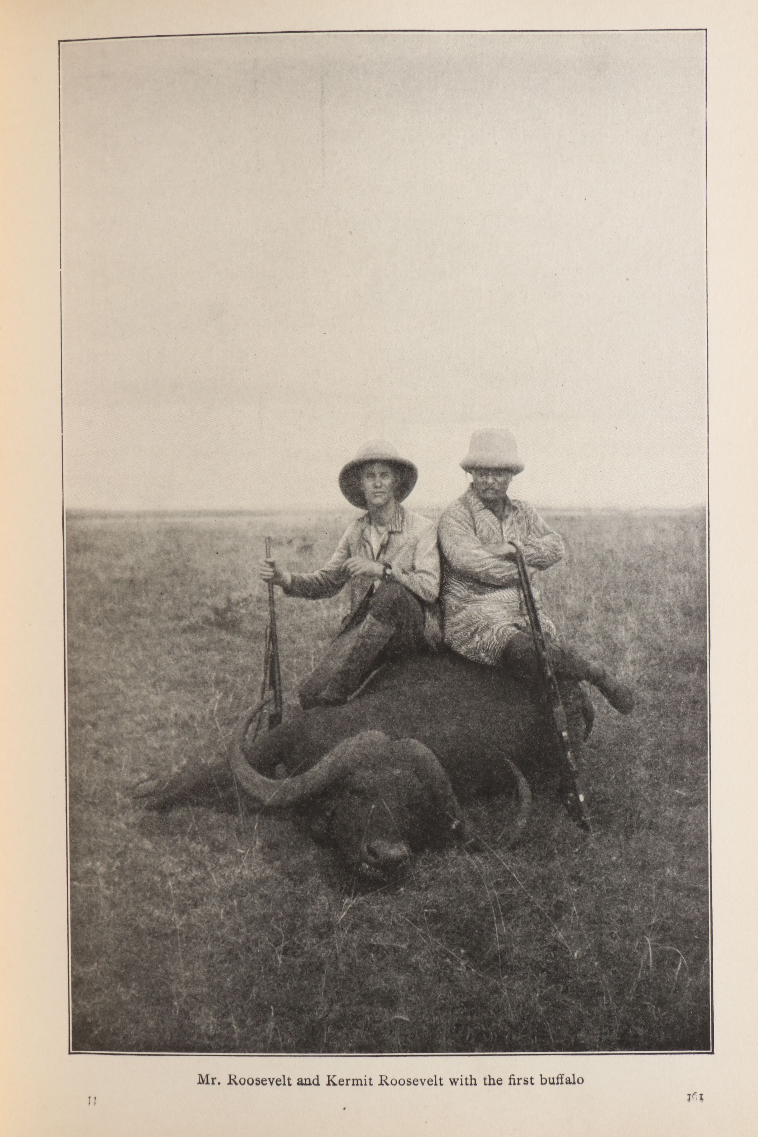 First Trade Edition "African Game Trails" by Theodore Roosevelt, 1910