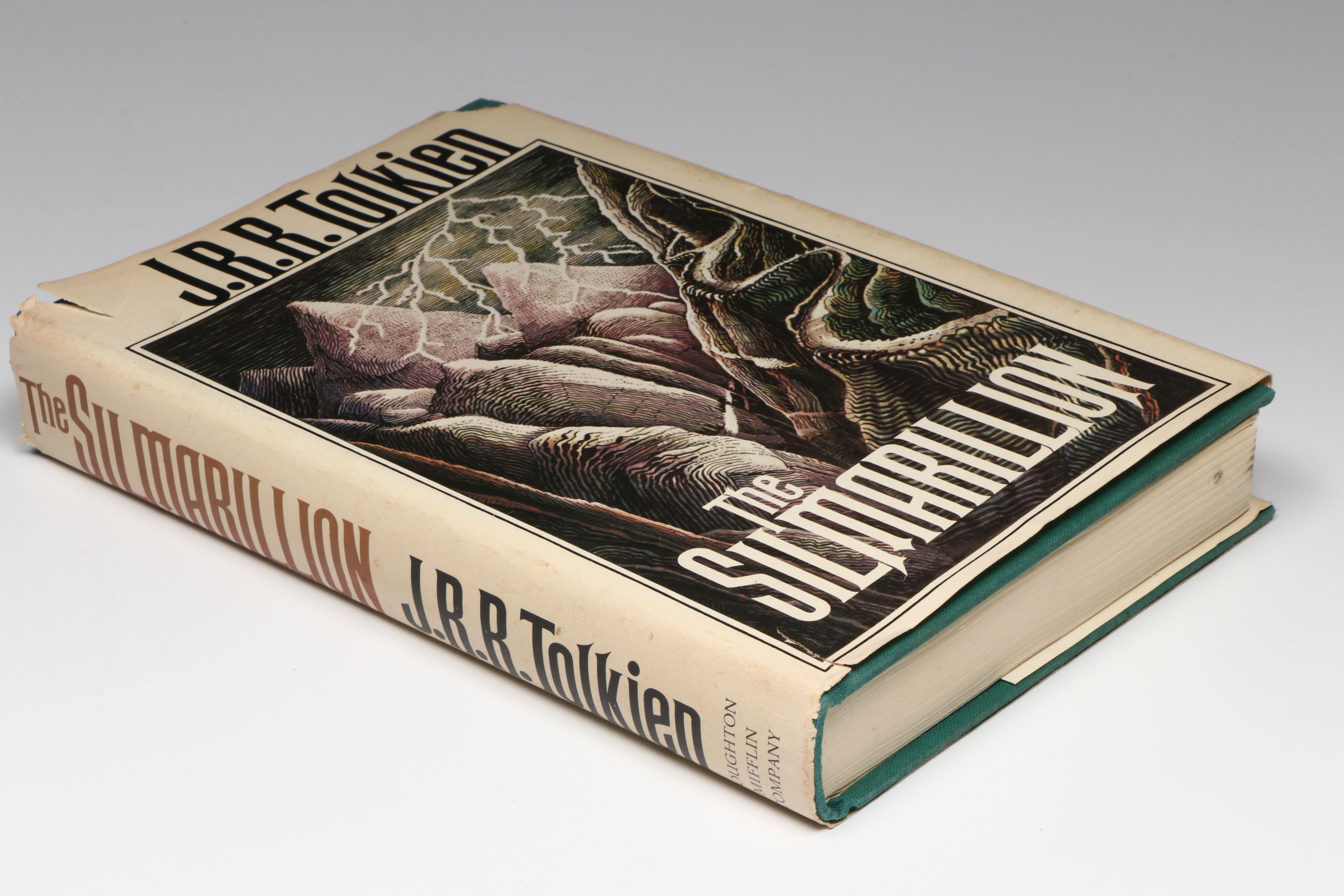 First American Printing "The Silmarillion" by J. R. R. Tolkien with Map, 1977