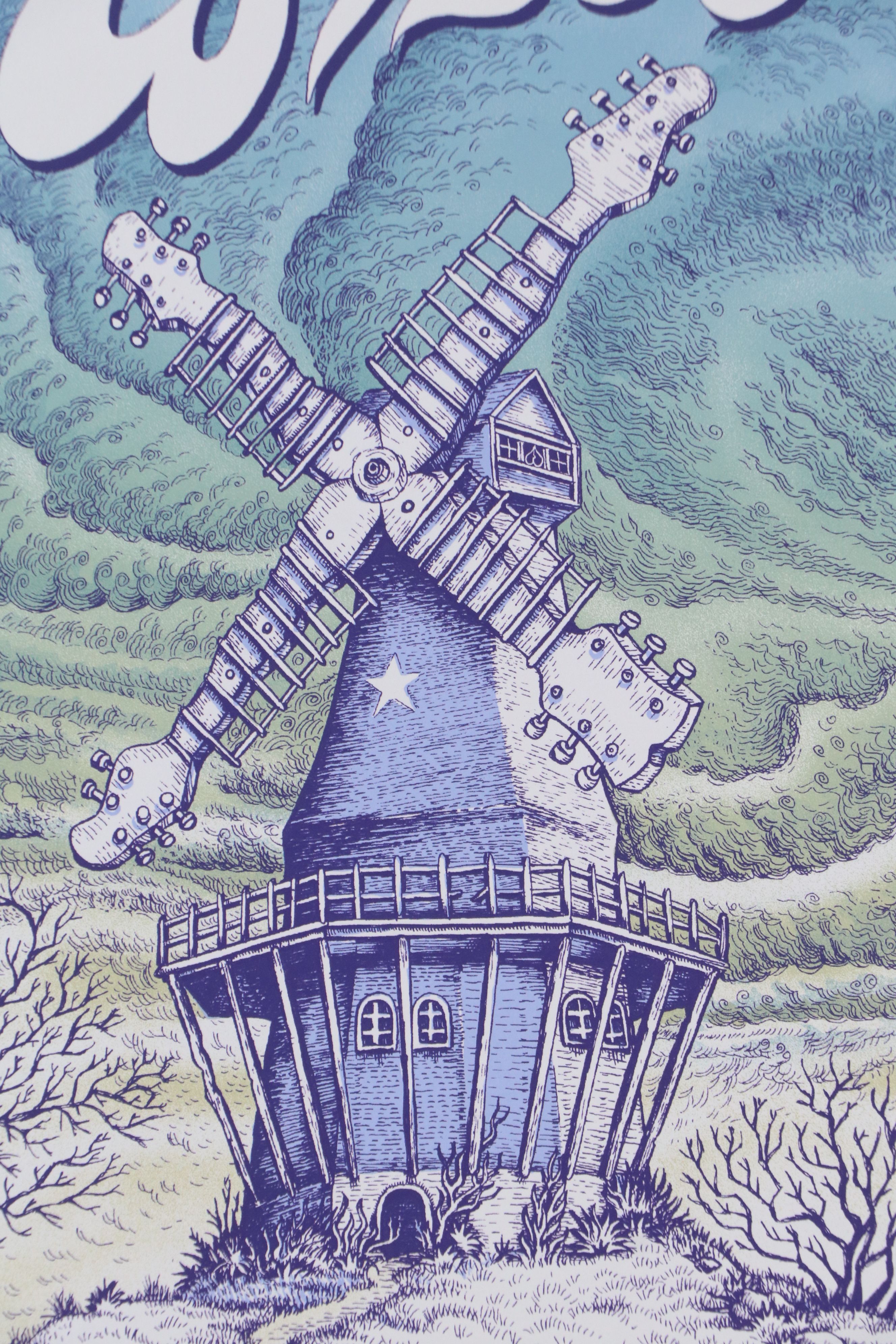 Emek Golan Serigraph "Wilco: One Star Hotel" Show Poster, 2005