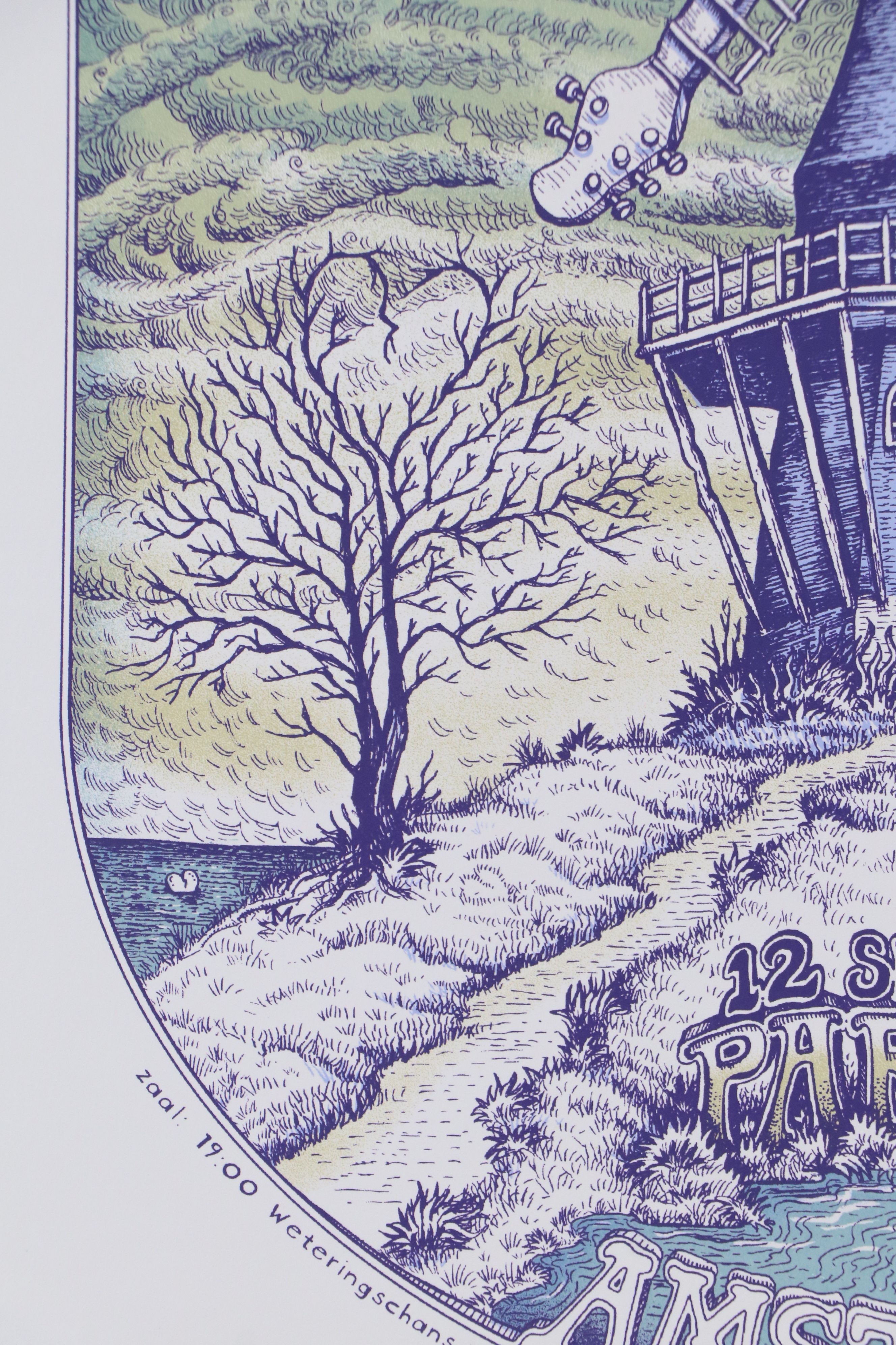 Emek Golan Serigraph "Wilco: One Star Hotel" Show Poster, 2005