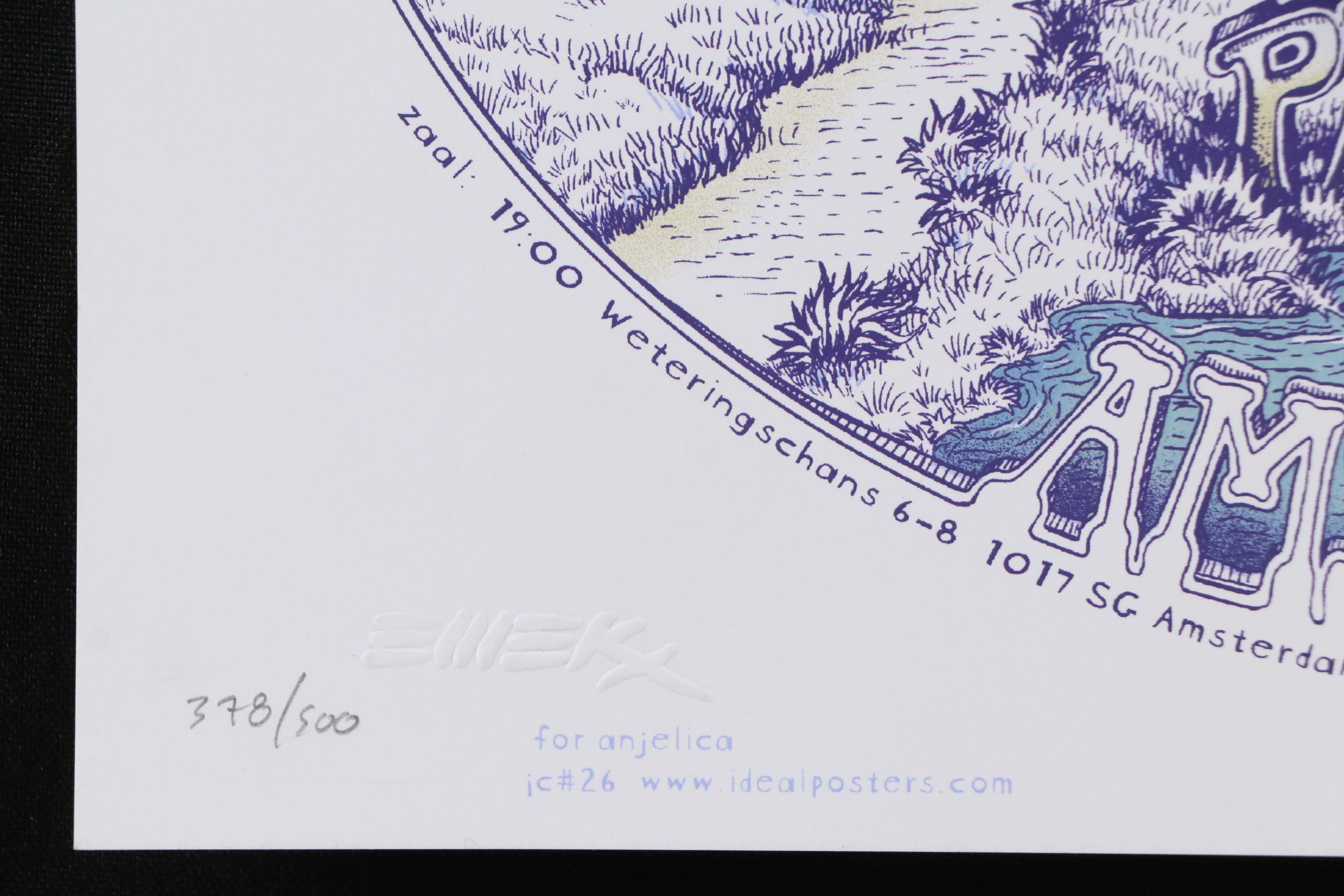 Emek Golan Serigraph "Wilco: One Star Hotel" Show Poster, 2005