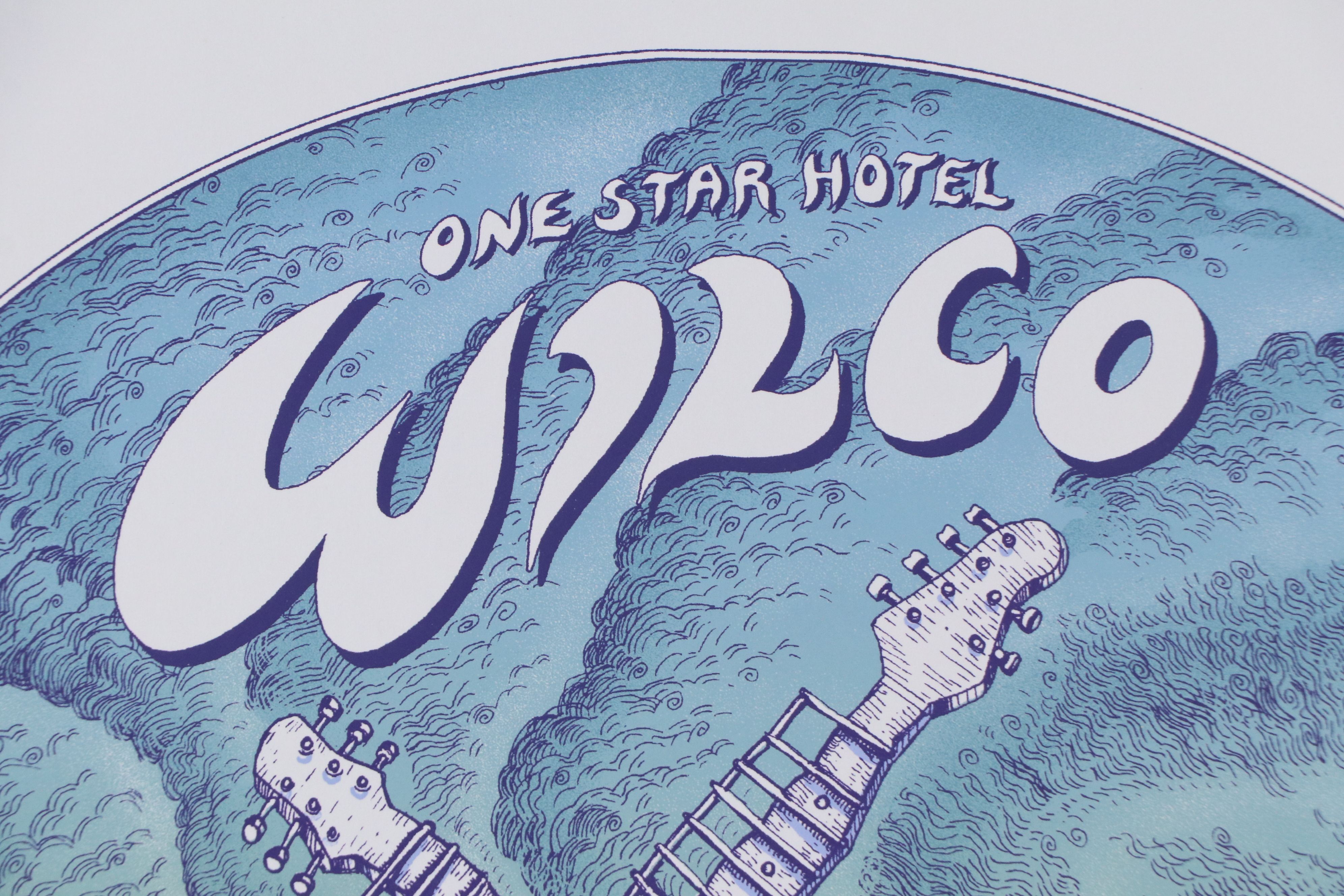 Emek Golan Serigraph "Wilco: One Star Hotel" Show Poster, 2005