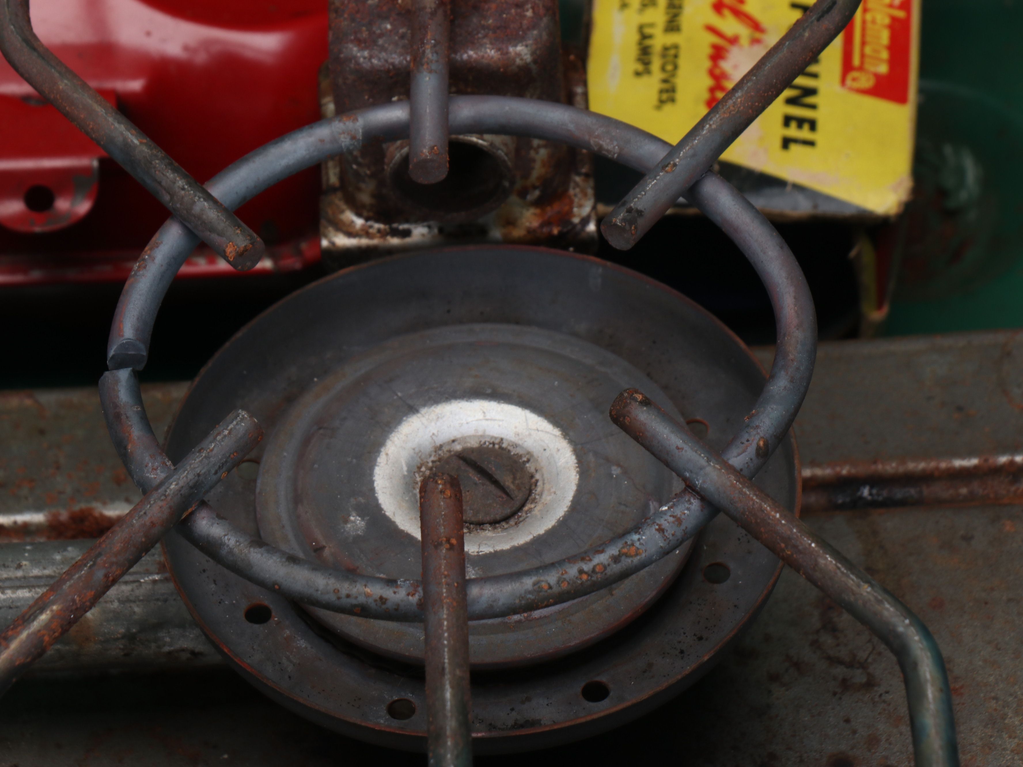 Coleman Portable Camping Grill with Pots, Lanterns and More