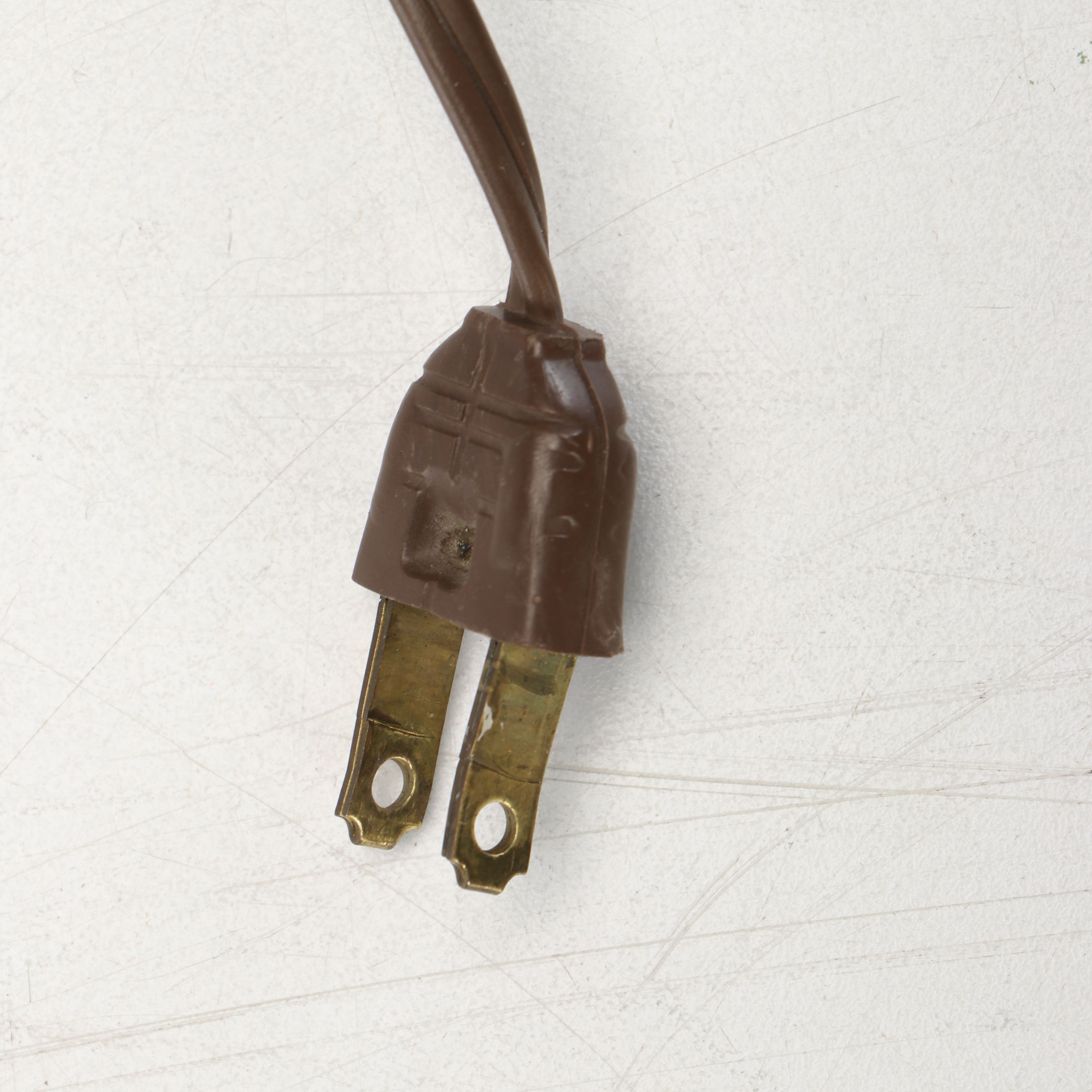 Pair of White Ceramic and Brass Table Lamps With Scallop Bell Shades