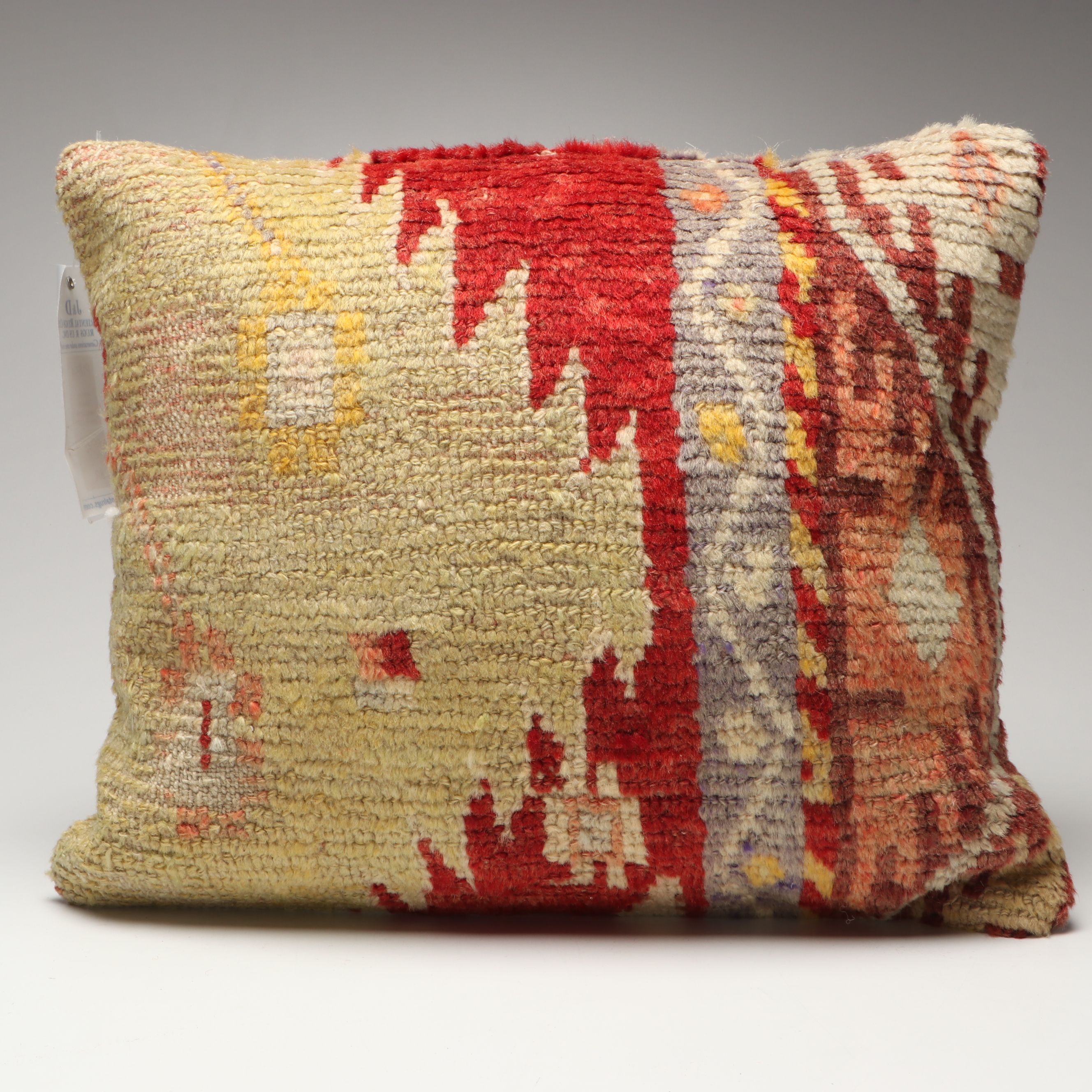 J & D Oriental Rugs Turkish Woven Wool Throw Pillows