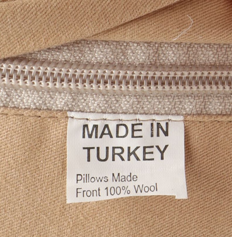 J & D Oriental Rugs Turkish Woven Wool Throw Pillows