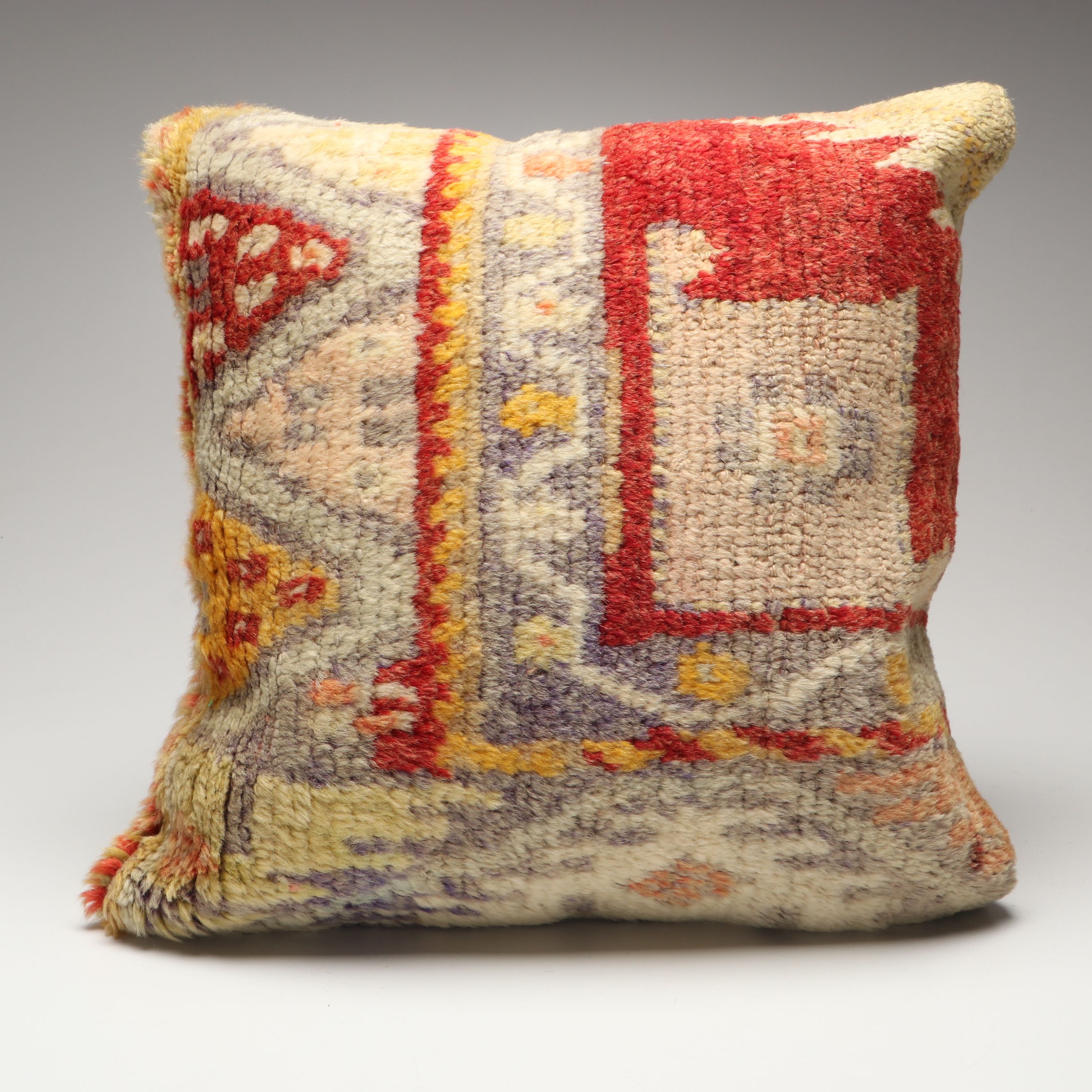 J & D Oriental Rugs Turkish Woven Wool Throw Pillows