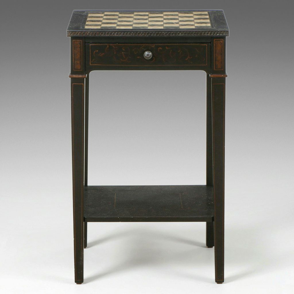 Regency Style Painted Games Table