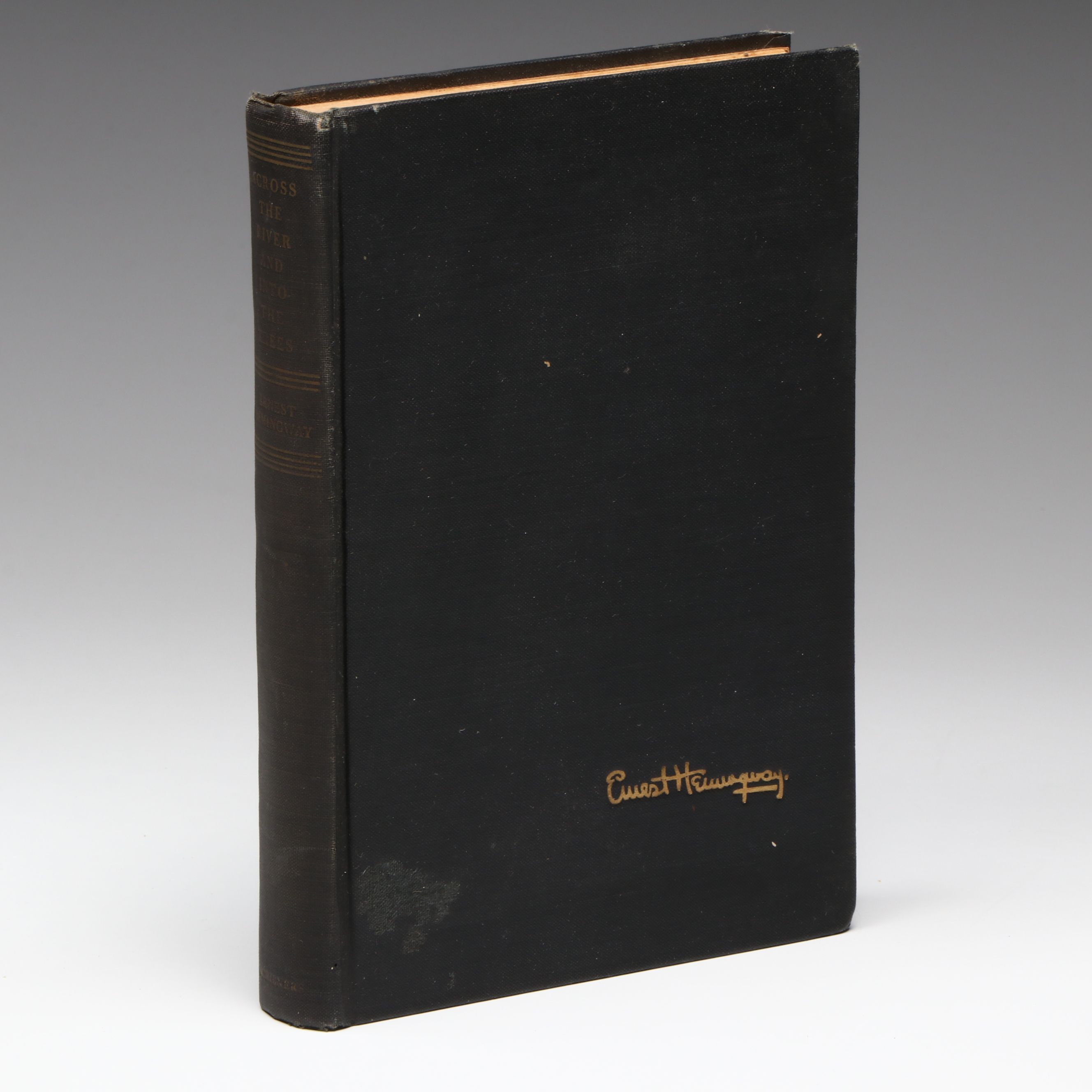 First Printing "Across the River and Into the Trees" by Ernest Hemingway, 1950