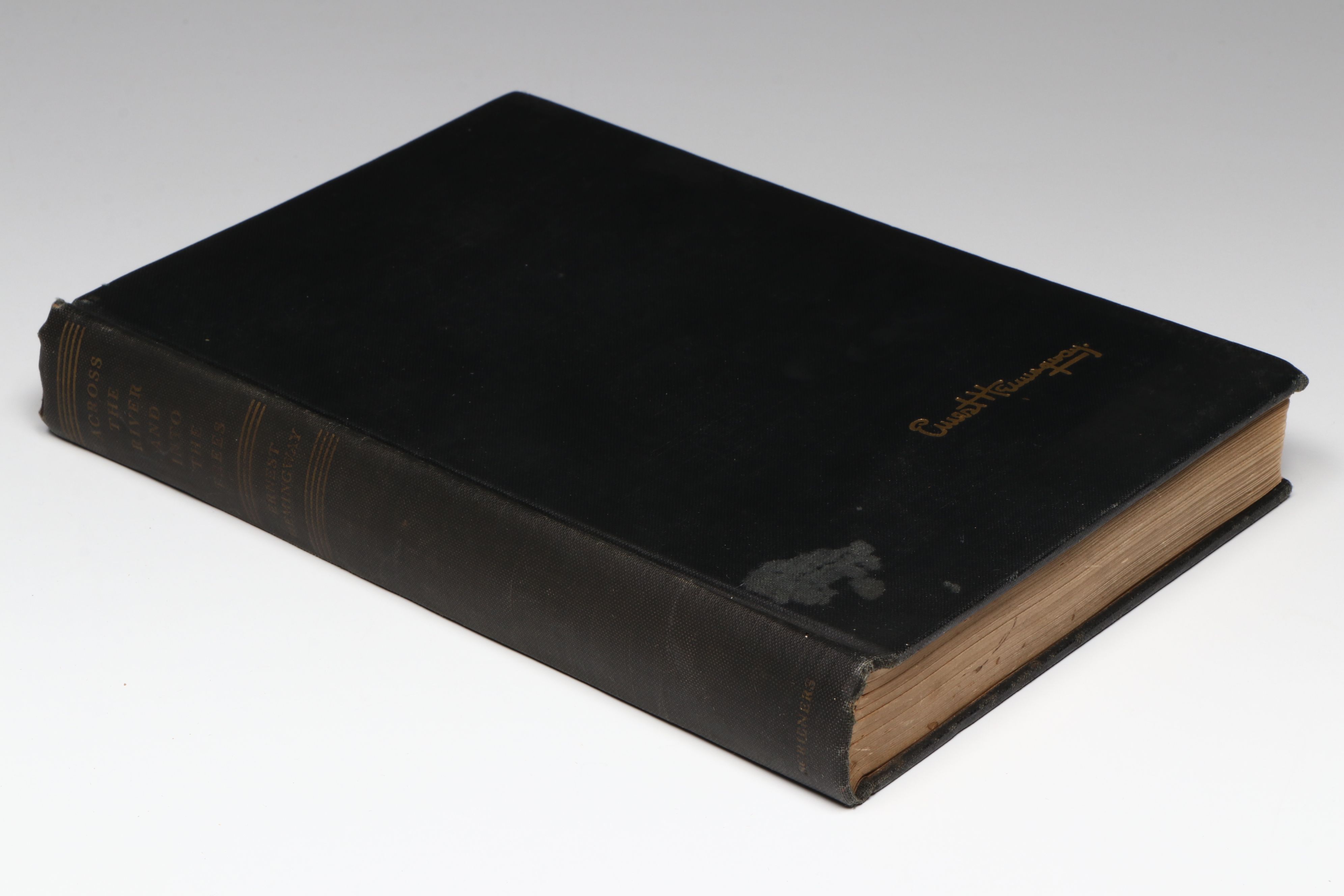 First Printing "Across the River and Into the Trees" by Ernest Hemingway, 1950