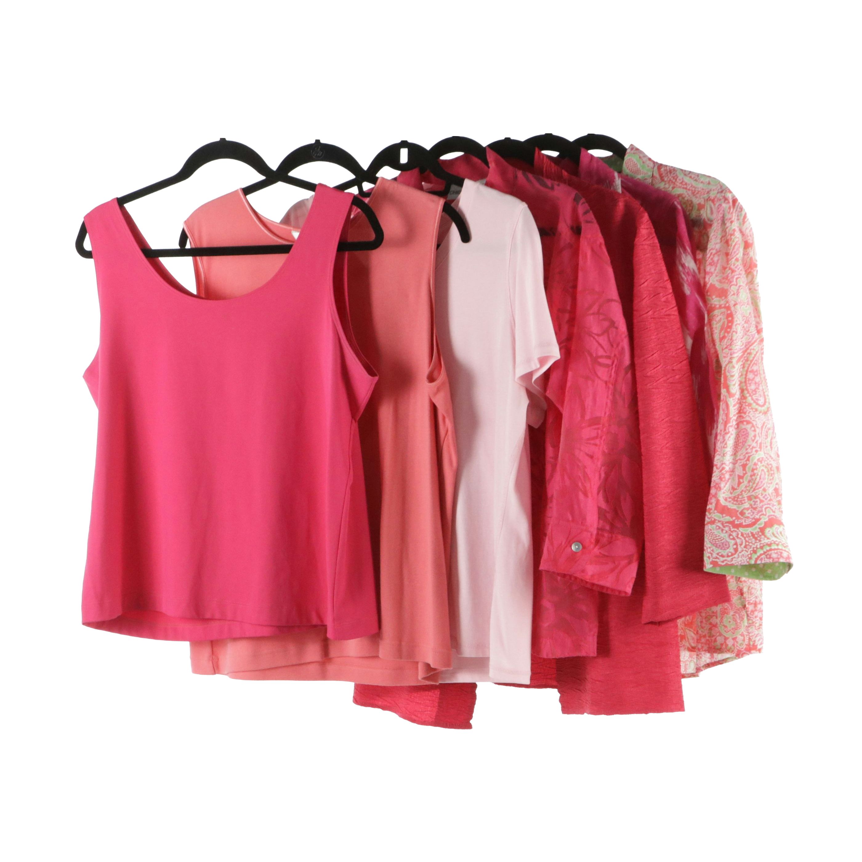 Chicos and Jones New York Button-Up Shirts with Other Tank Tops & T-Shirt