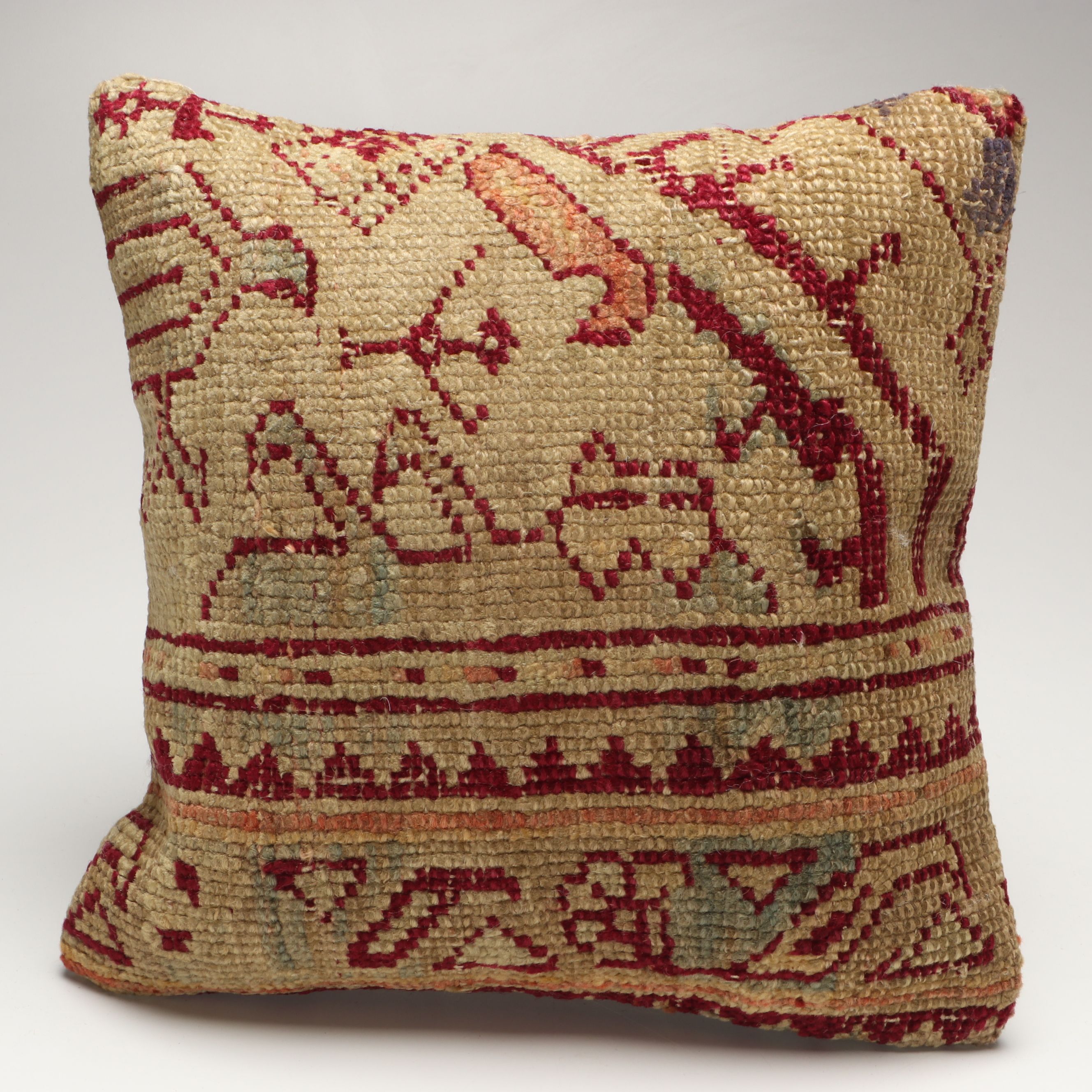 J & D Oriental Rugs Woven Wool Decorative Throw Pillows