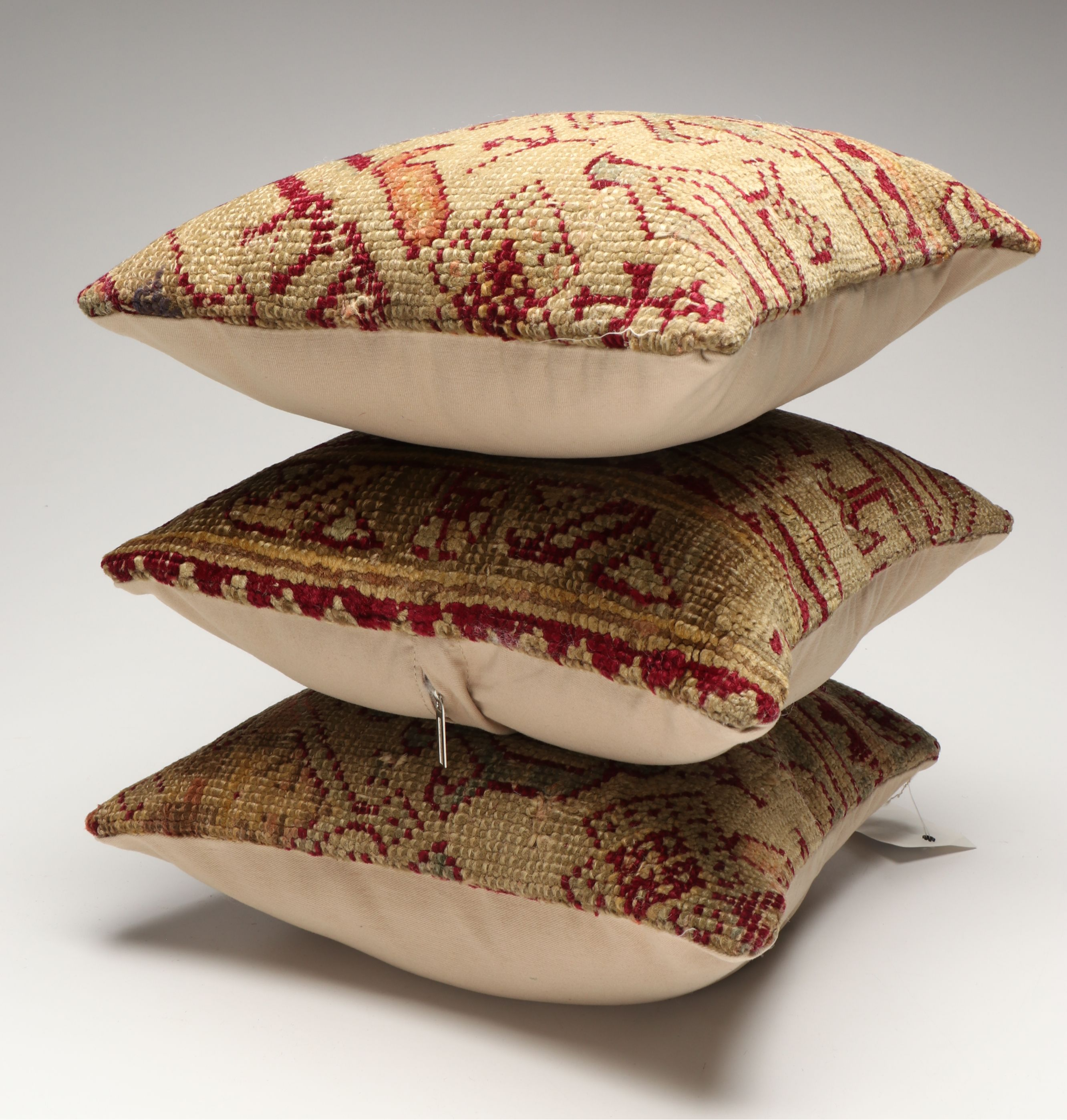 J & D Oriental Rugs Woven Wool Decorative Throw Pillows
