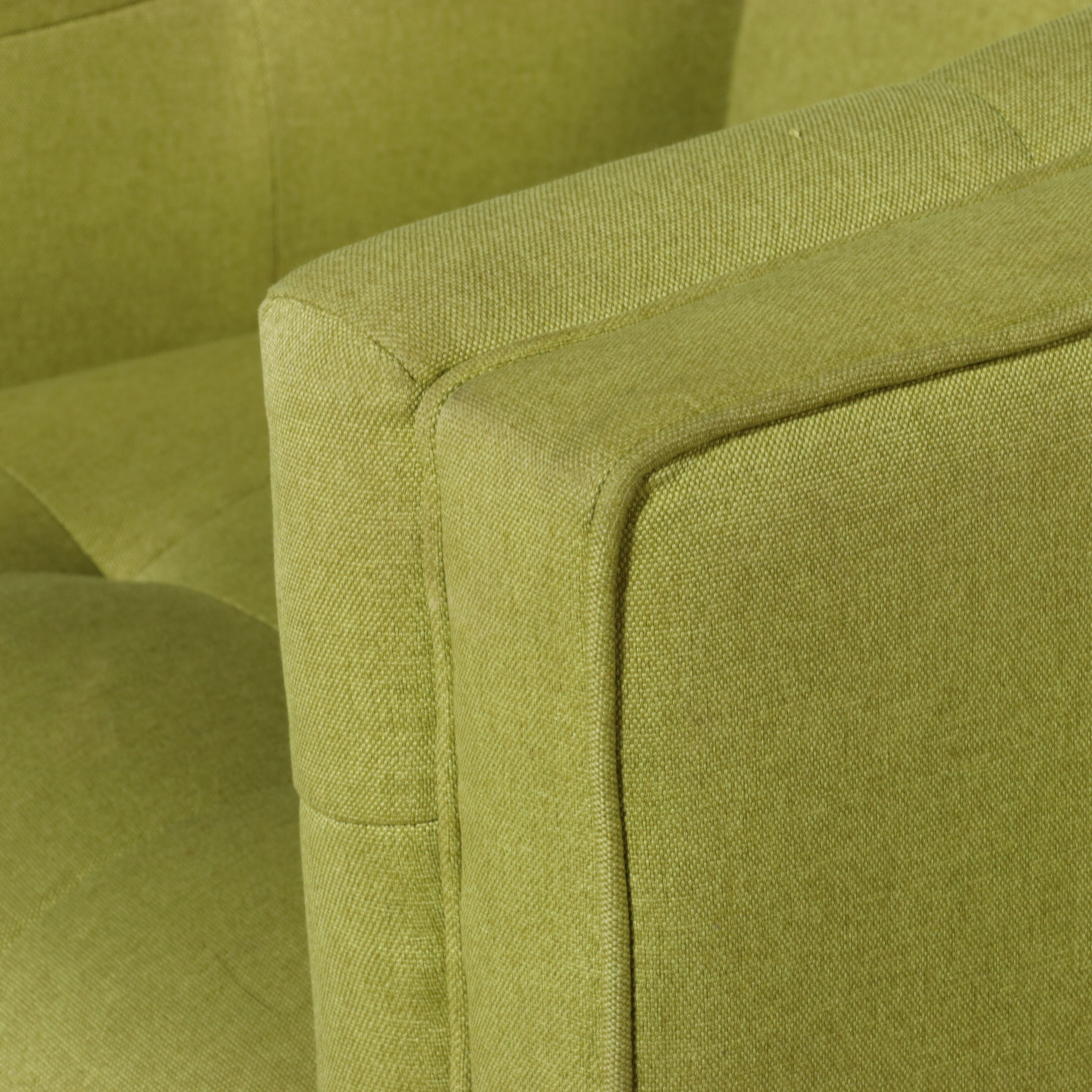 Moe's Home Collection Mid Century Modern Style Tuxedo Chair, 21st Century