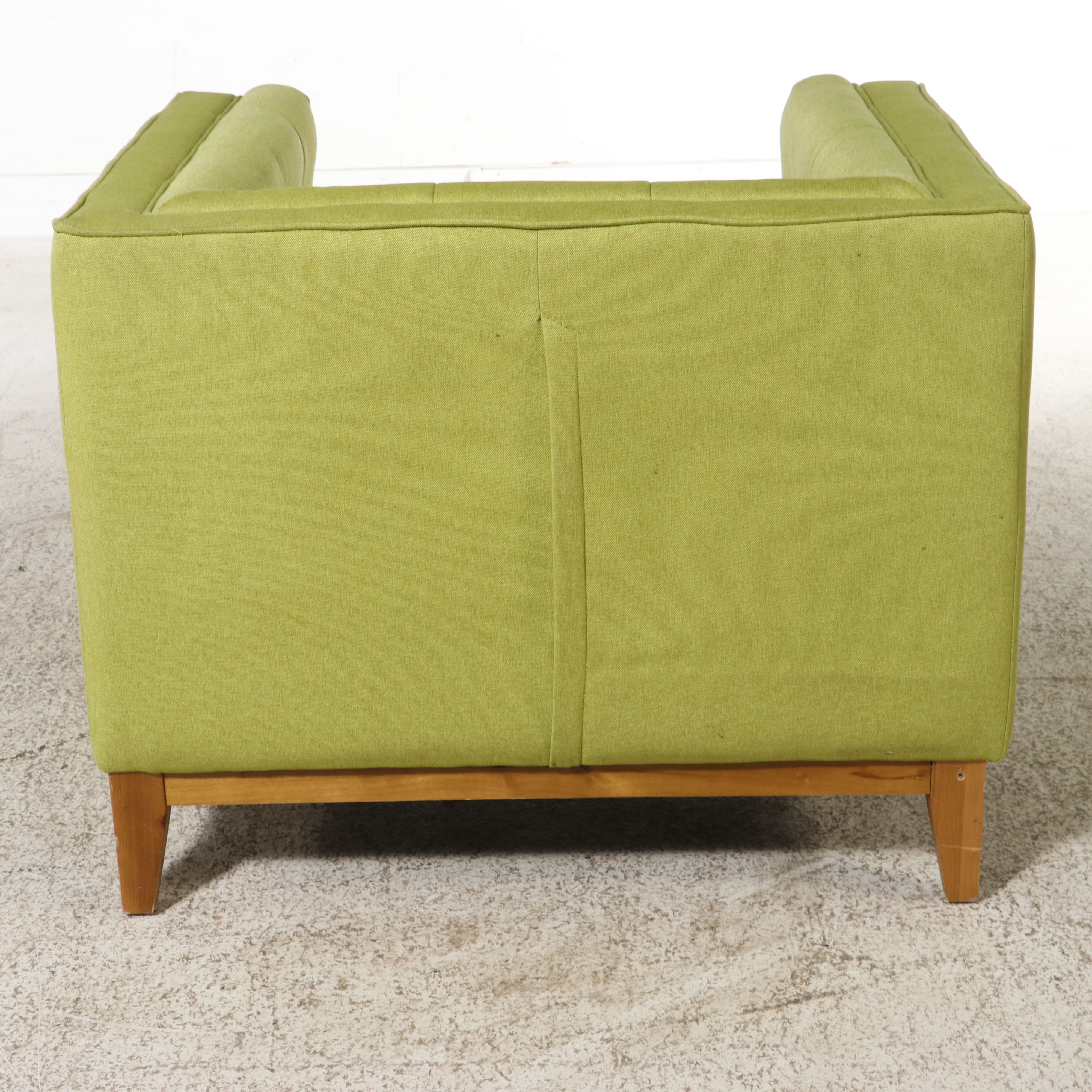 Moe's Home Collection Mid Century Modern Style Tuxedo Chair, 21st Century