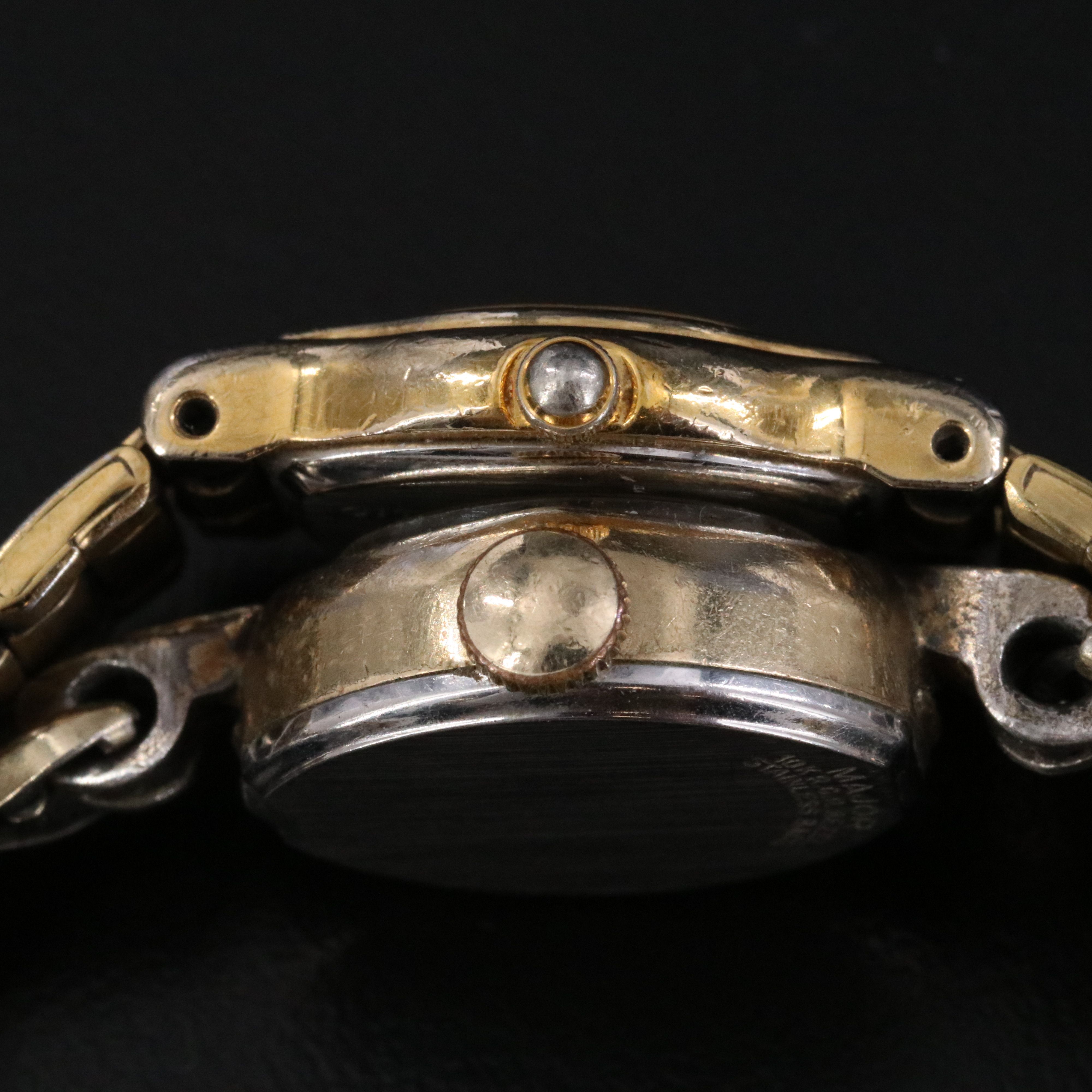 Citizen and Westhall Gold-Tone Quartz Dress Watches