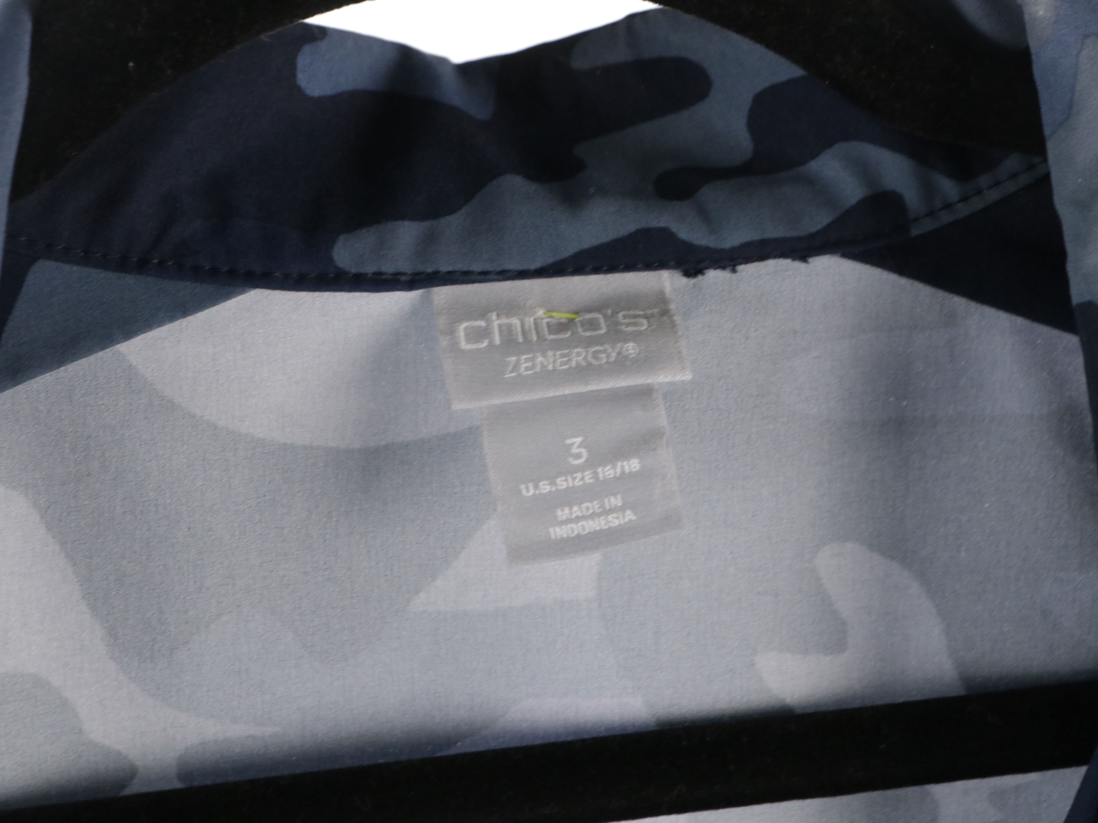 Chico's Printed Zipper Front Jackets and Tank Top