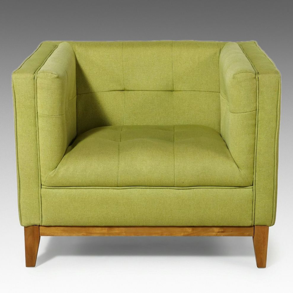 Moe's Home Collection Mid Century Modern Style Tuxedo Chair, 21st Century