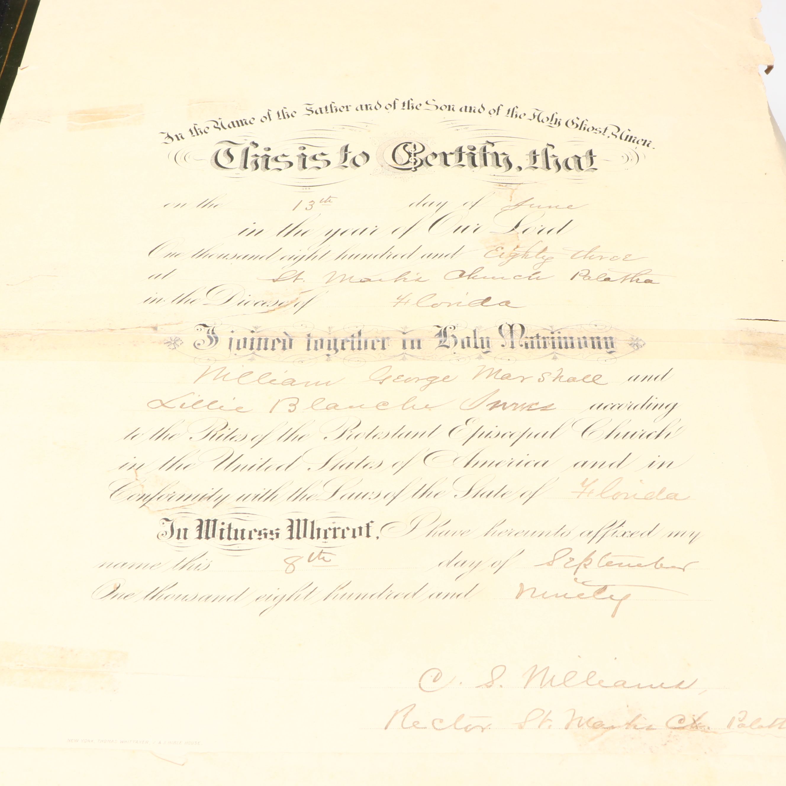 Finely Bound Self-Interpreting Bible Introduced by John Brown, Mid-19th Century