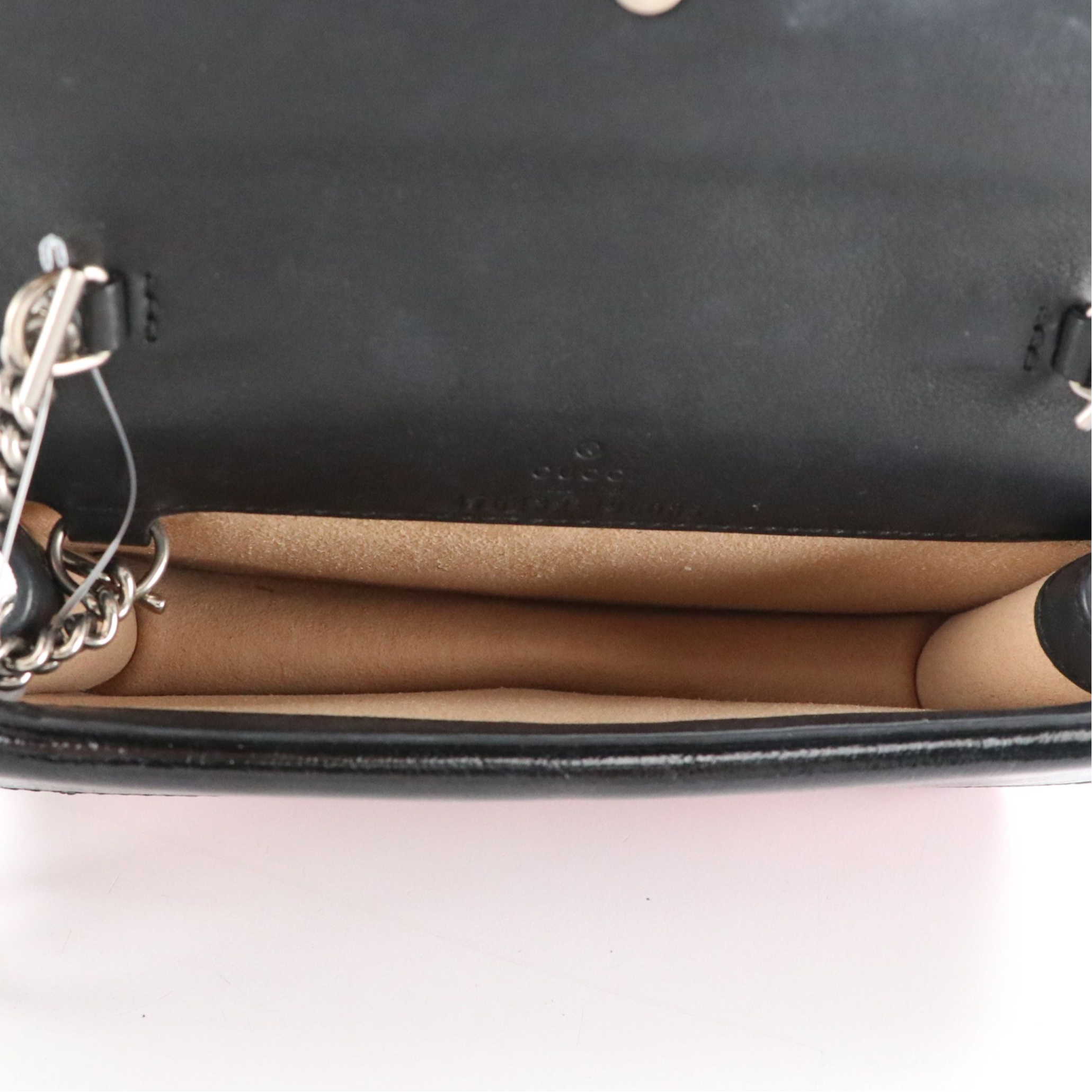 Gucci Crystal Dionysus Mini Bag in Jumbo GG Velvet Jacquard and Leather